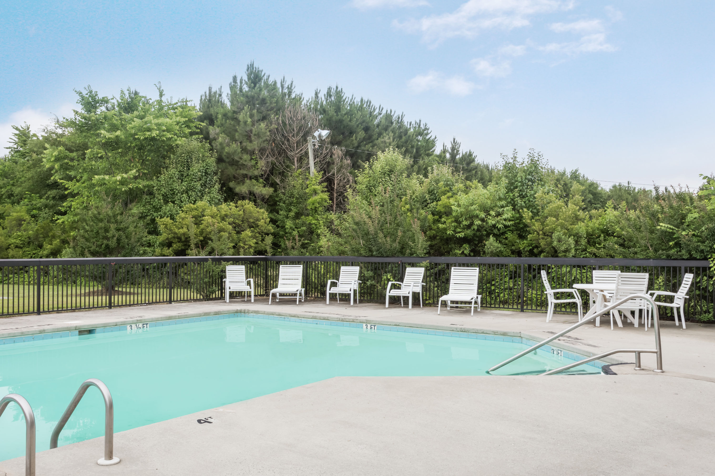 Pool at the Days Inn by Wyndham Selma in Selma, North Carolina