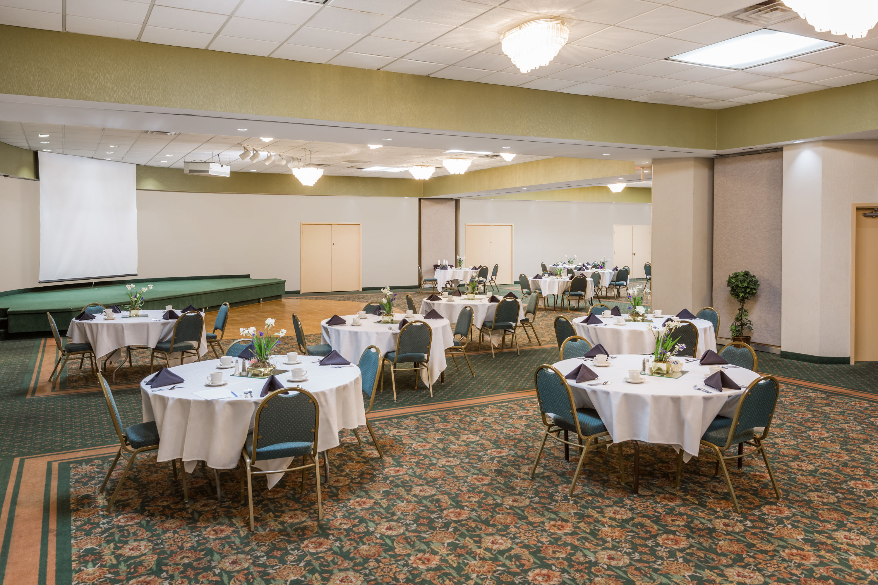 Days Inn & Conf Center by Wyndham Southern Pines Pinehurst ballroom in Southern Pines, North Carolina