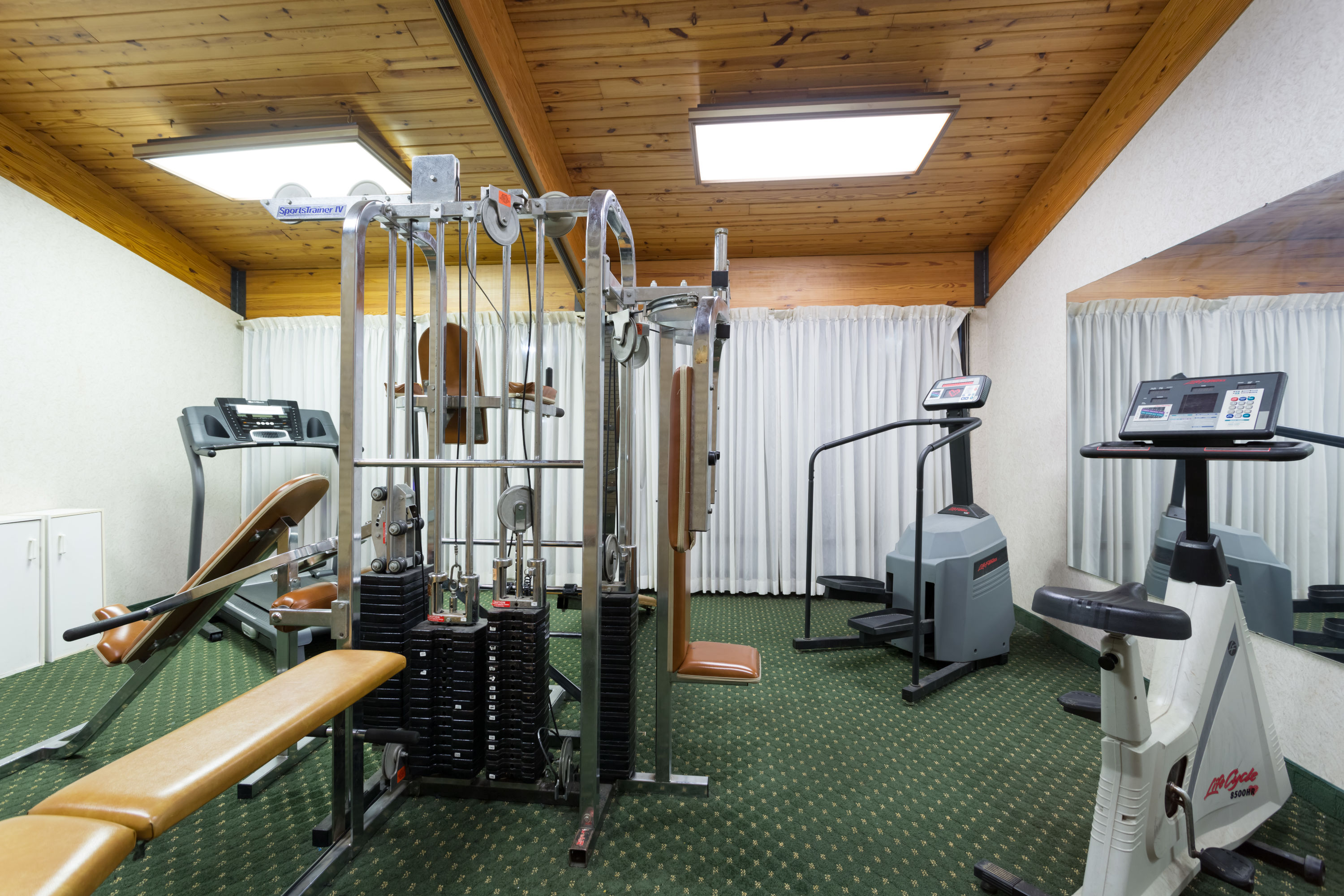 Fitness room at Days Inn & Conf Center by Wyndham Southern Pines Pinehurst in Southern Pines, North Carolina