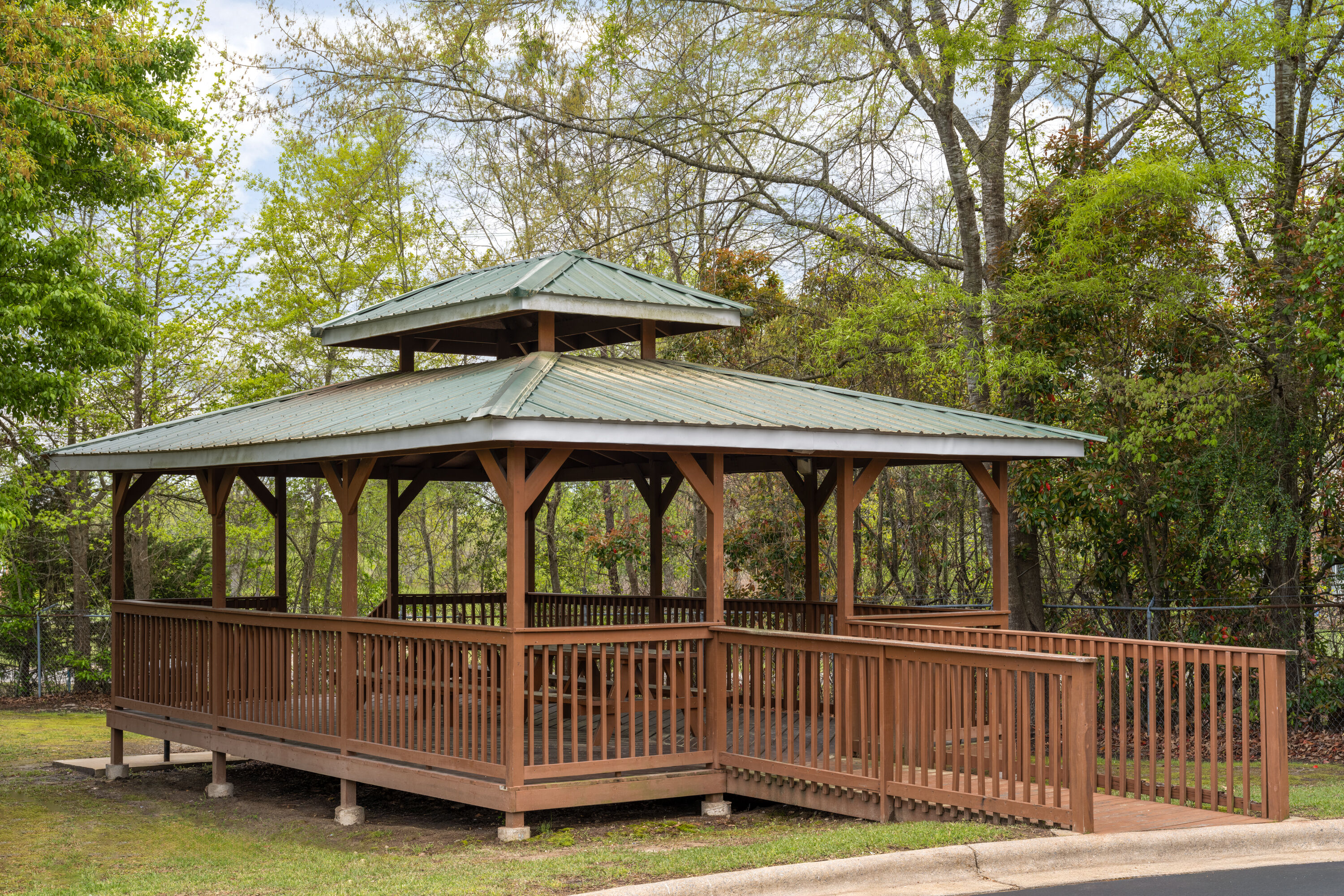 Gazebo at Days Inn by Wyndham Weldon Roanoke Rapids in Weldon, North Carolina