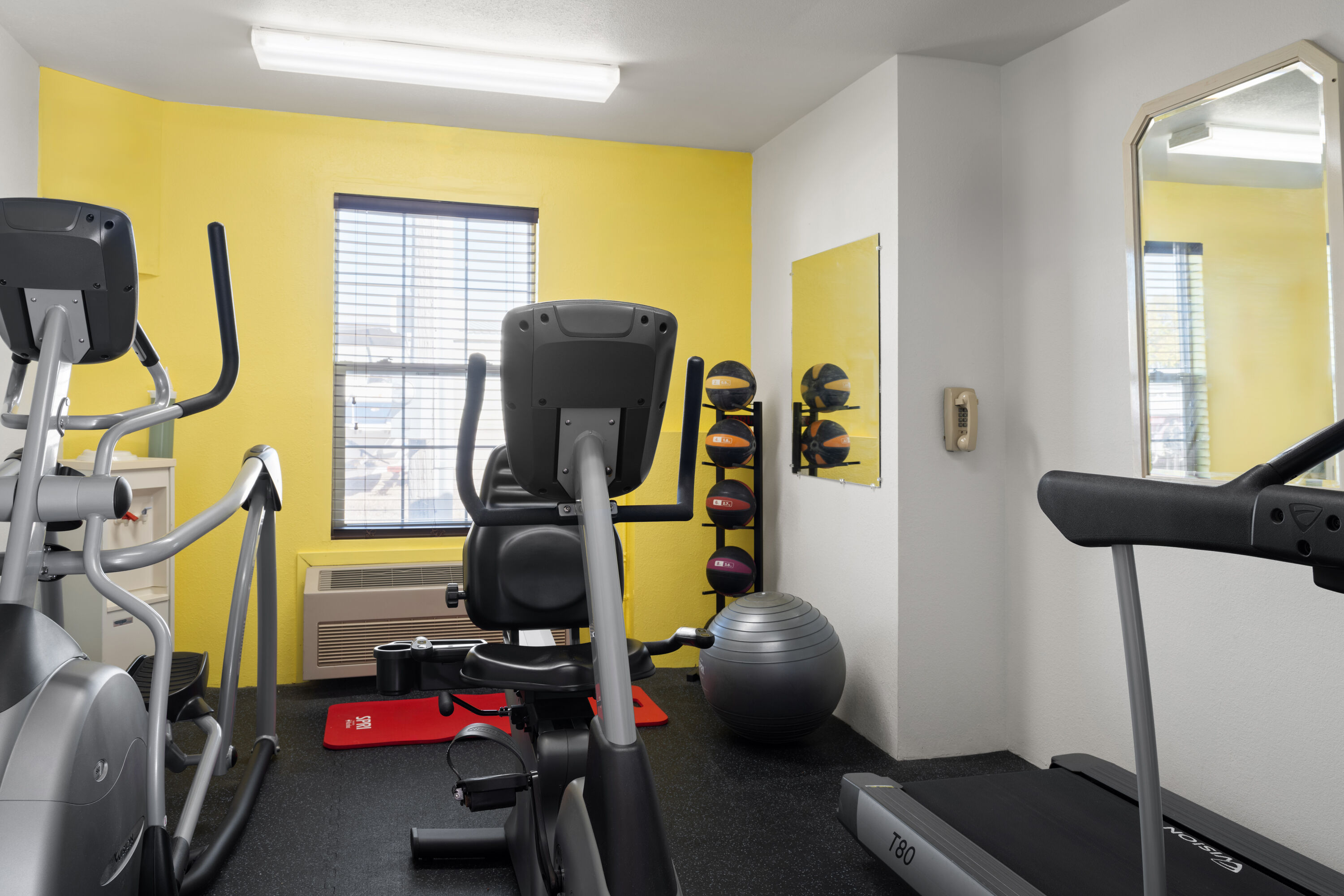 Fitness room at Days Inn by Wyndham Jamestown in Jamestown, North Dakota