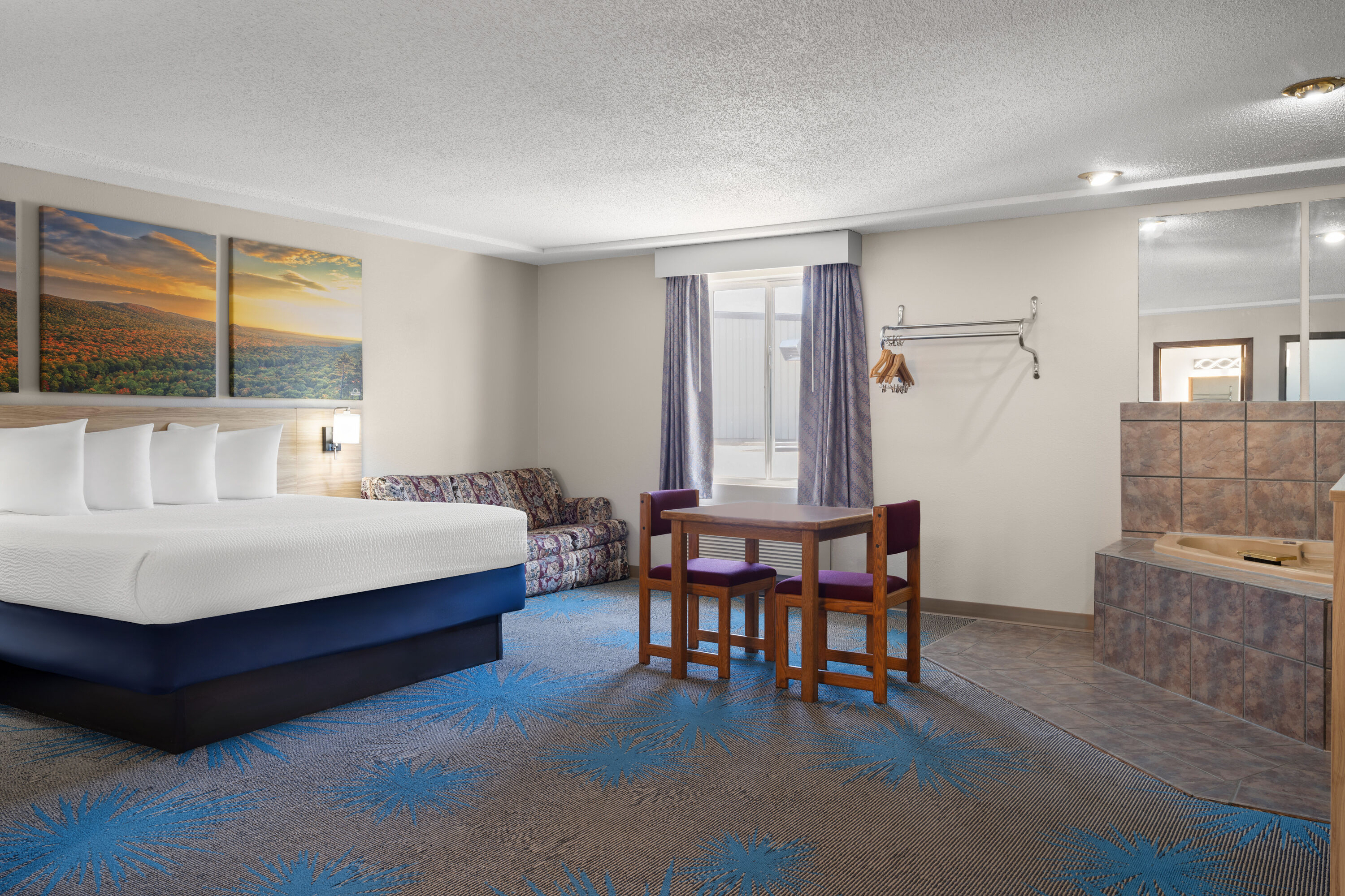 Days Inn by Wyndham Jamestown hot tub suite in Jamestown, North Dakota