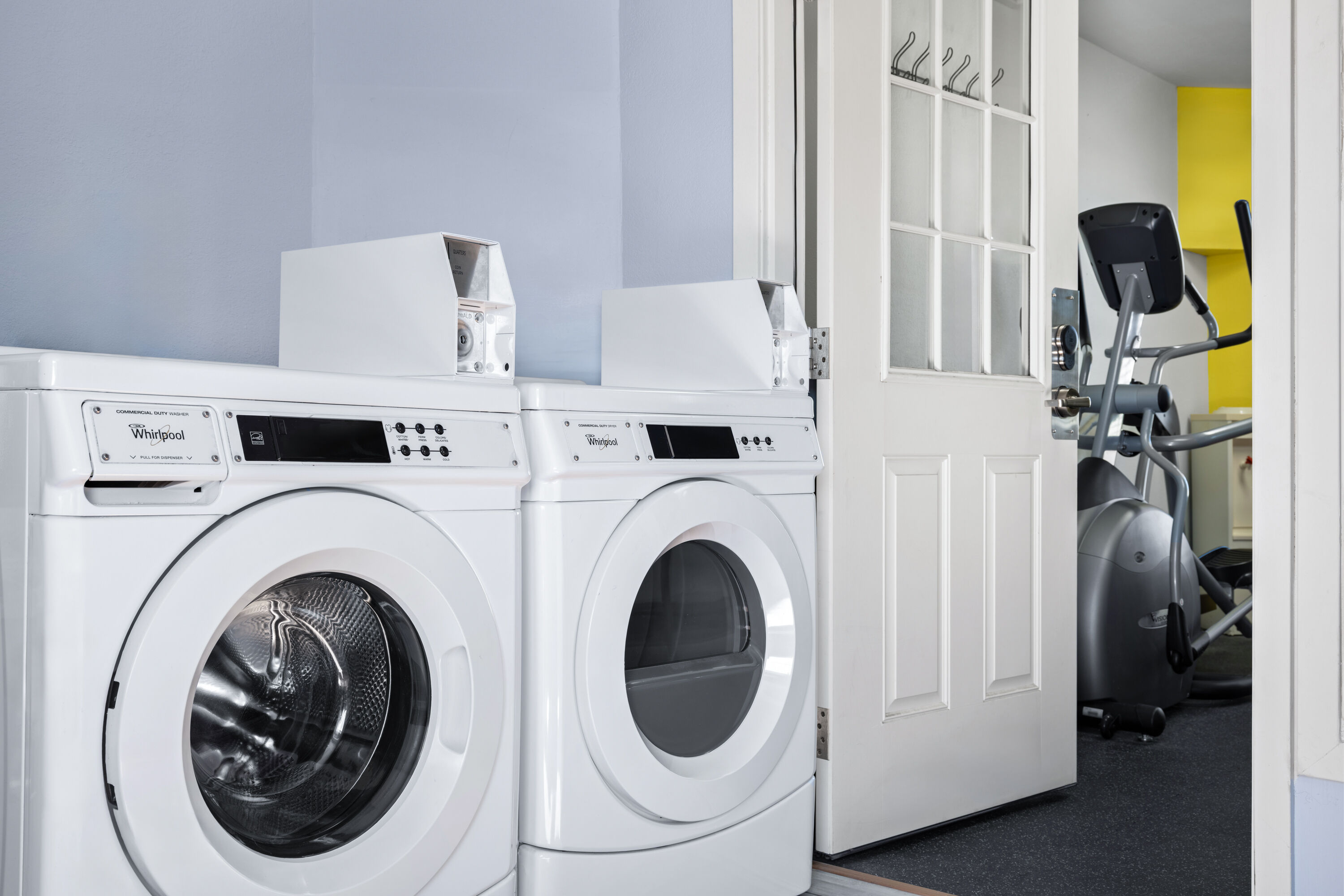 Laundry facilities at Days Inn by Wyndham Jamestown in Jamestown, North Dakota