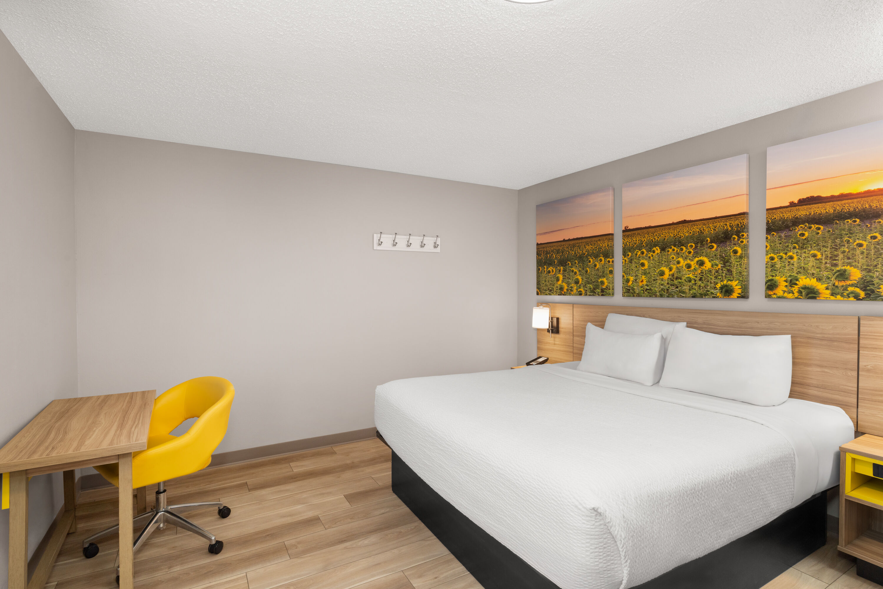 Guest room at the Days Inn by Wyndham Mandan Bismarck Area in Mandan, North Dakota
