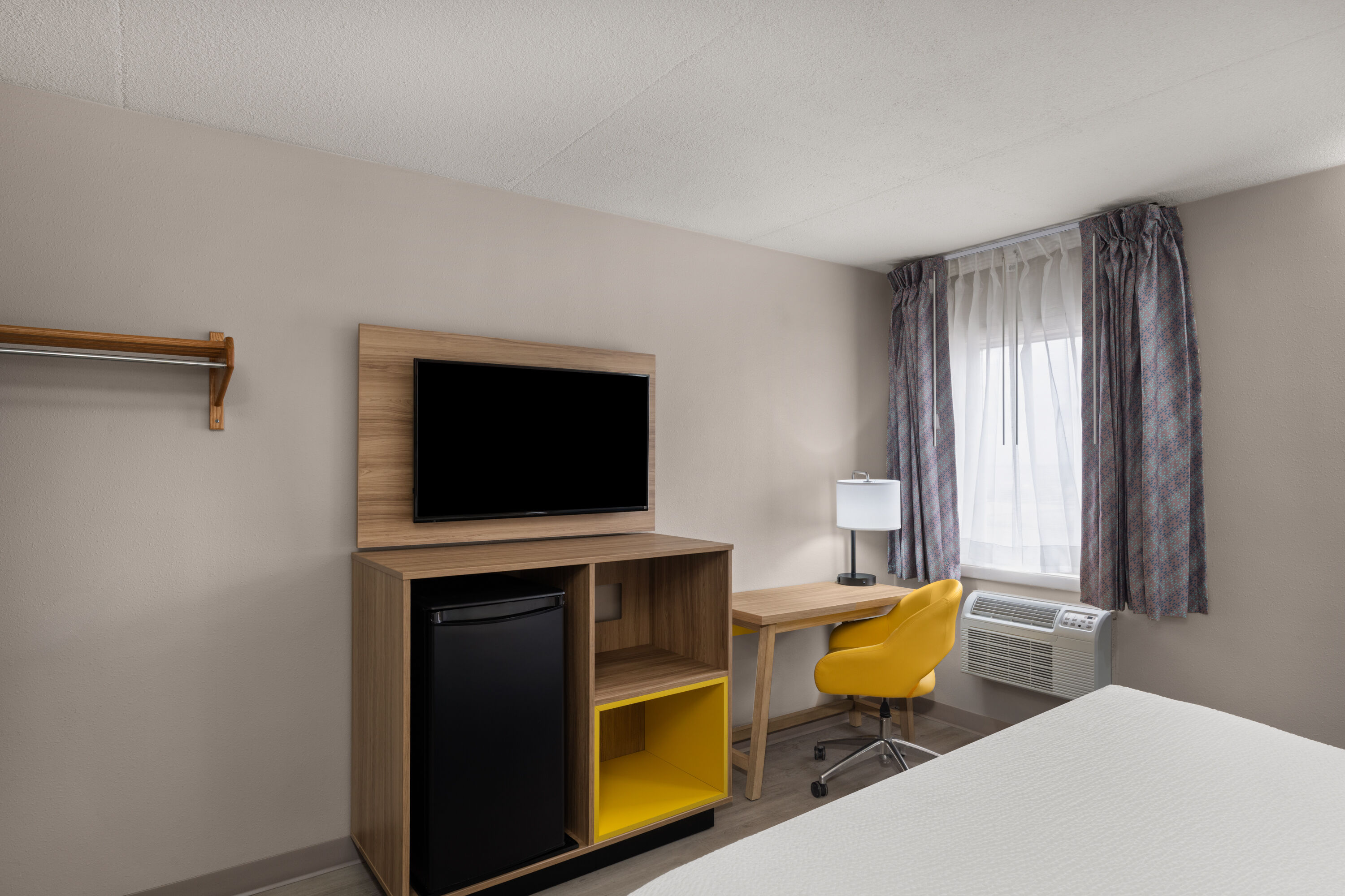 Guest room at the Days Inn by Wyndham Mandan Bismarck Area in Mandan, North Dakota