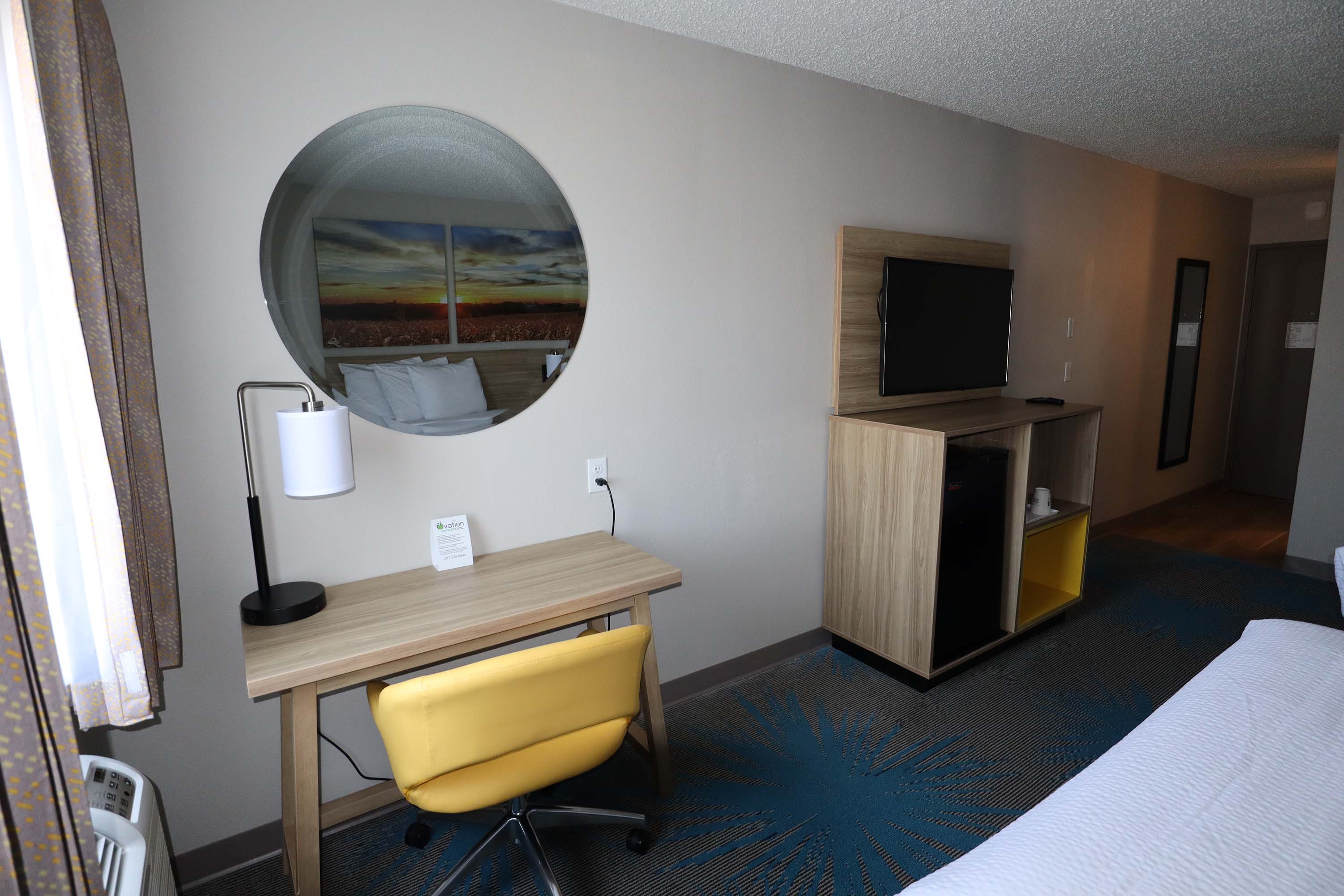 Guest room at the Days Inn by Wyndham Mandan Bismarck Area in Mandan, North Dakota