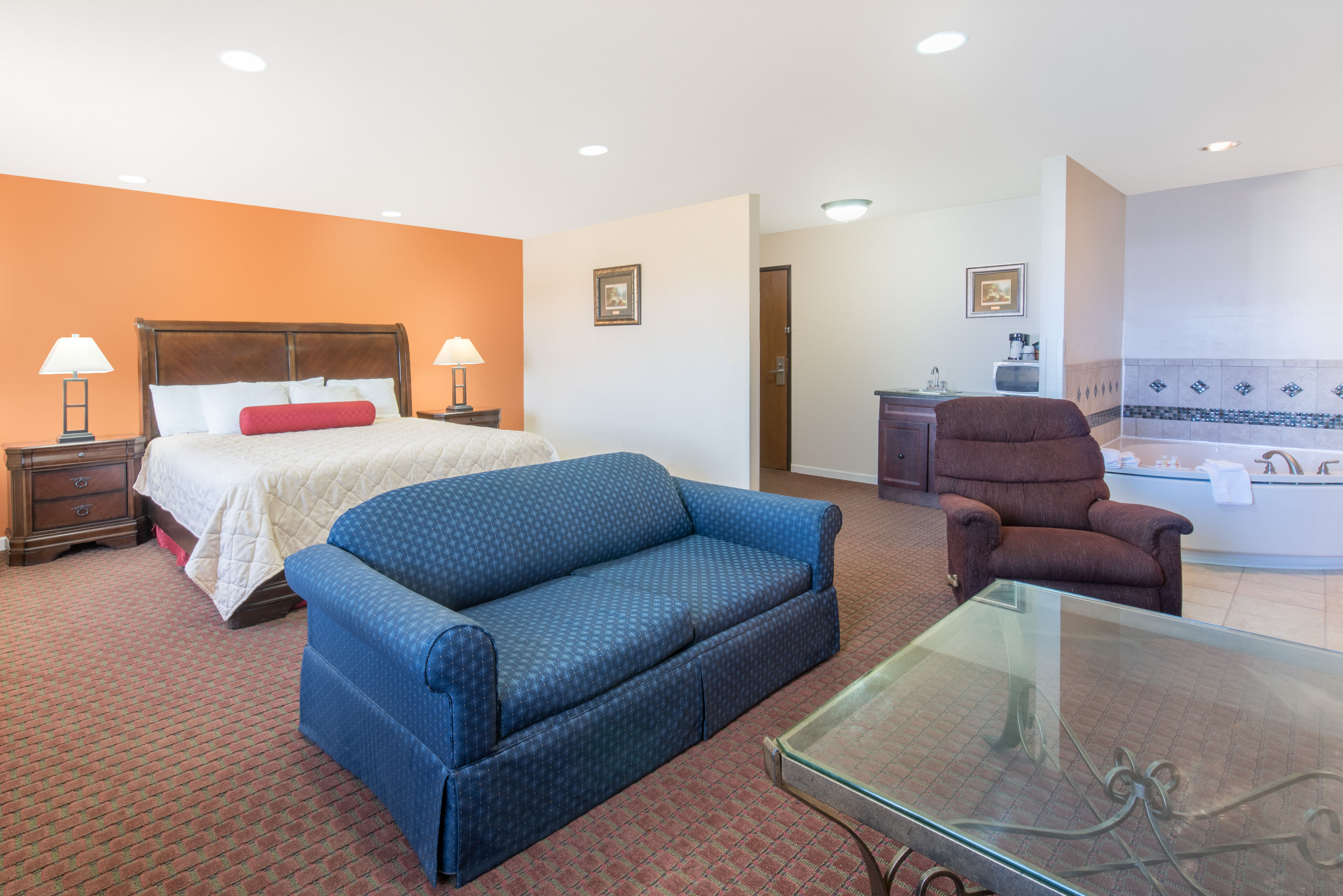 Guest room at the Days Inn by Wyndham Minot in Minot, North Dakota