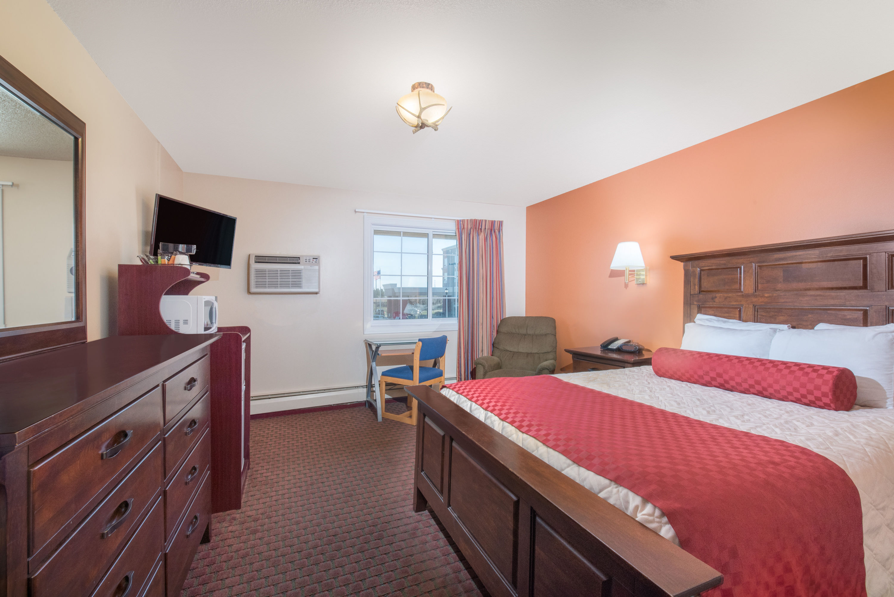 Guest room at the Days Inn by Wyndham Minot in Minot, North Dakota