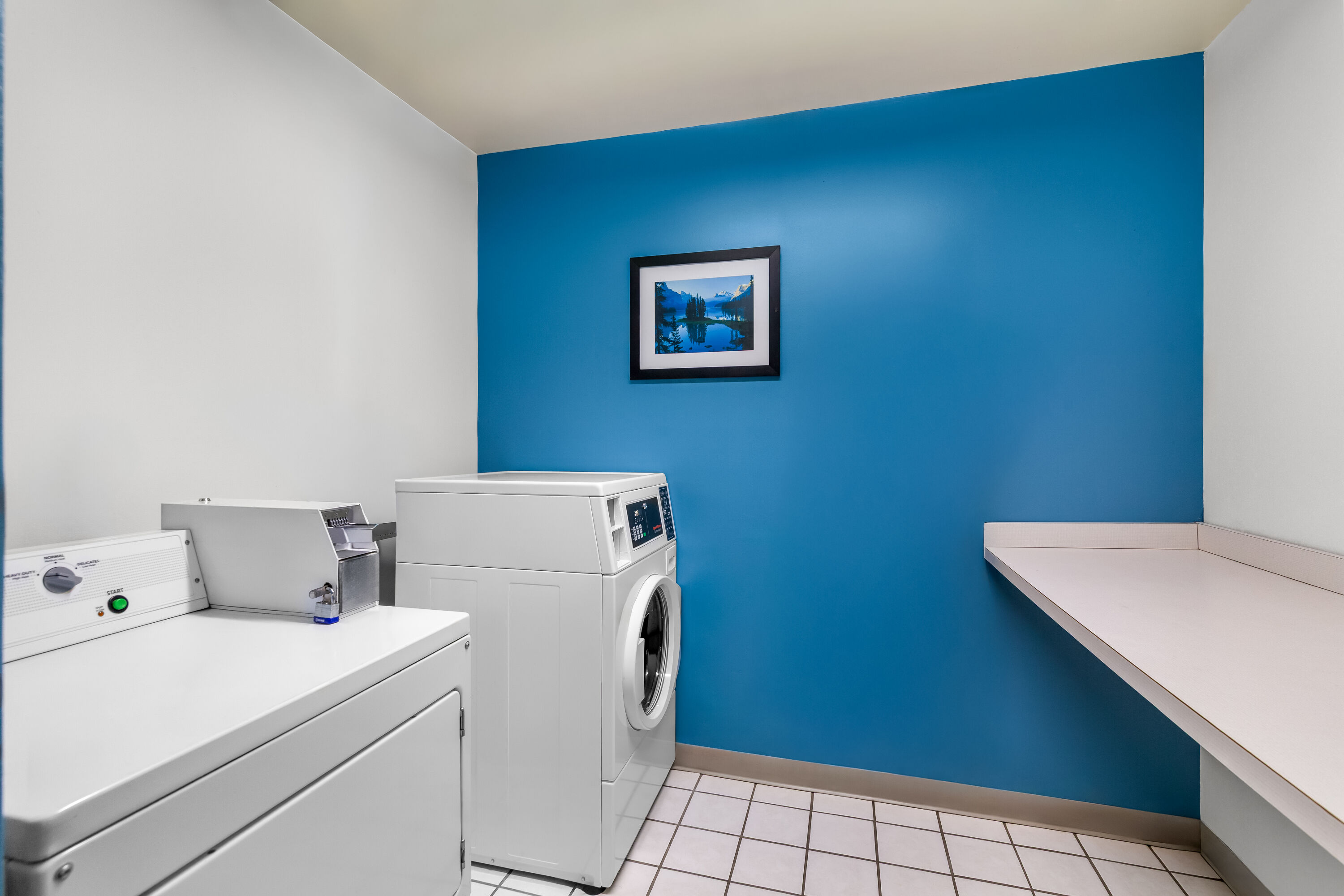 Laundry facilities at Days Inn by Wyndham Minot in Minot, North Dakota