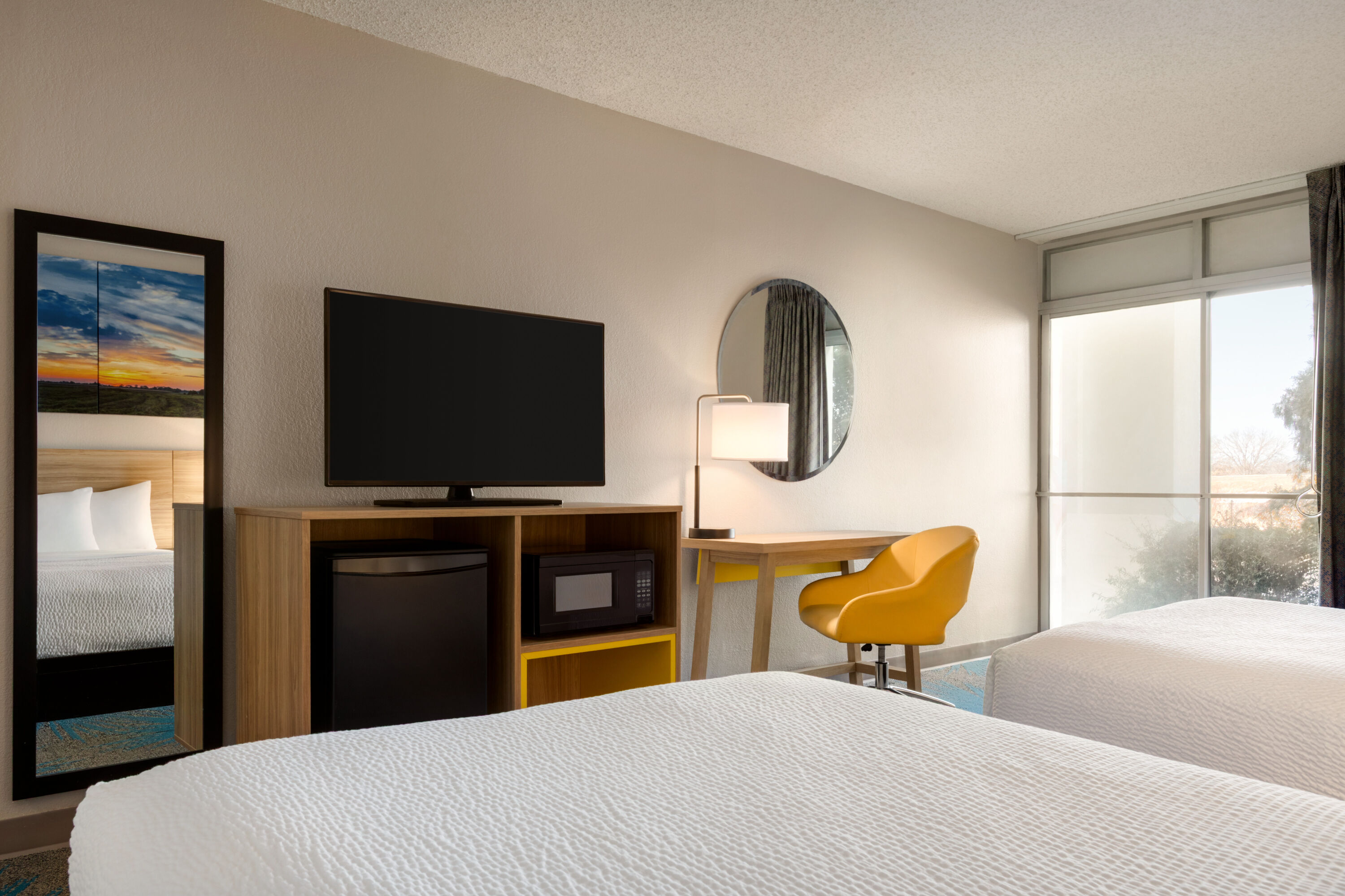Guest room at the Days Inn by Wyndham Grand Island I-80 in Grand Island, Nebraska
