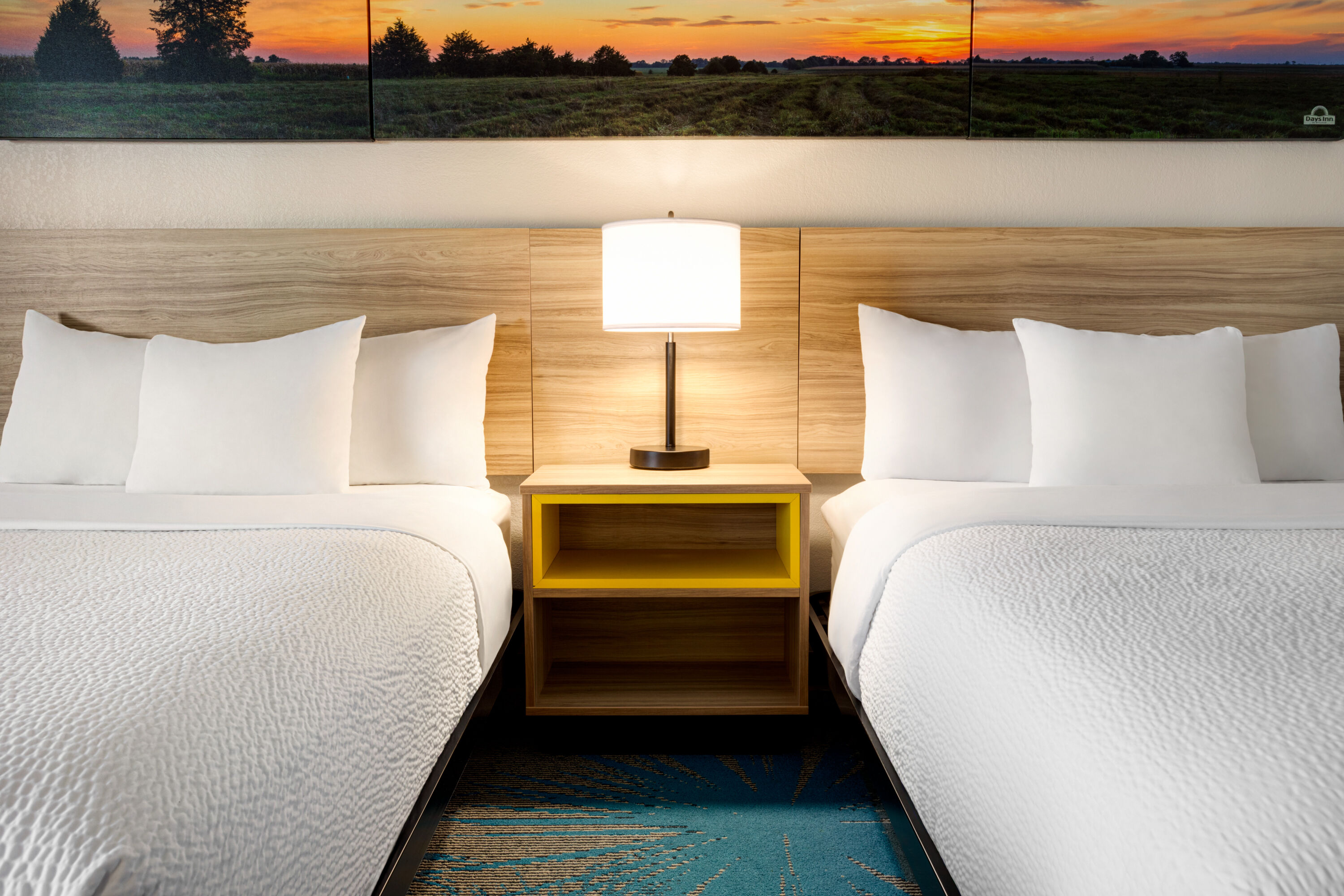 Guest room at the Days Inn by Wyndham Grand Island I-80 in Grand Island, Nebraska