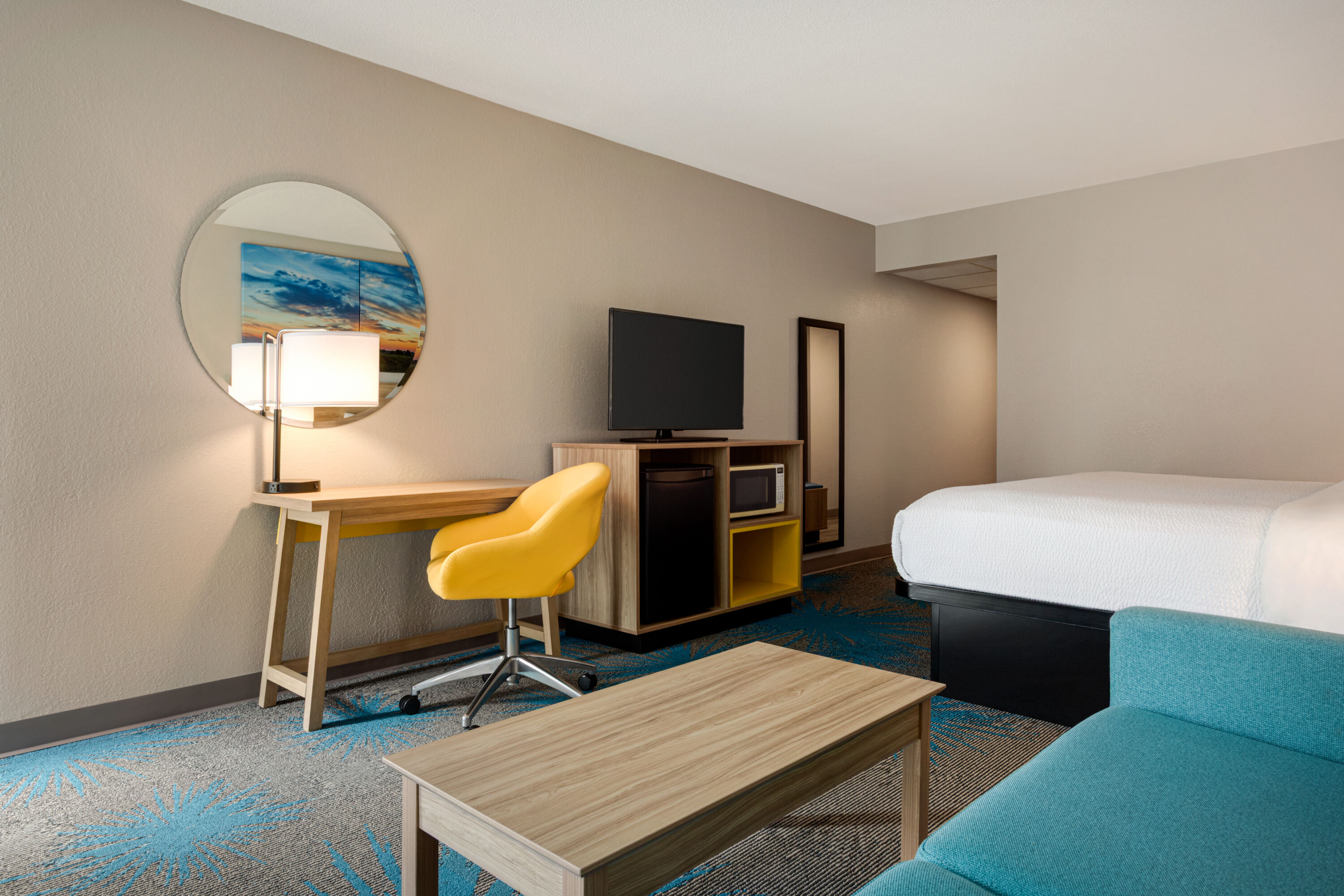 Guest room at the Days Inn by Wyndham Grand Island I-80 in Grand Island, Nebraska