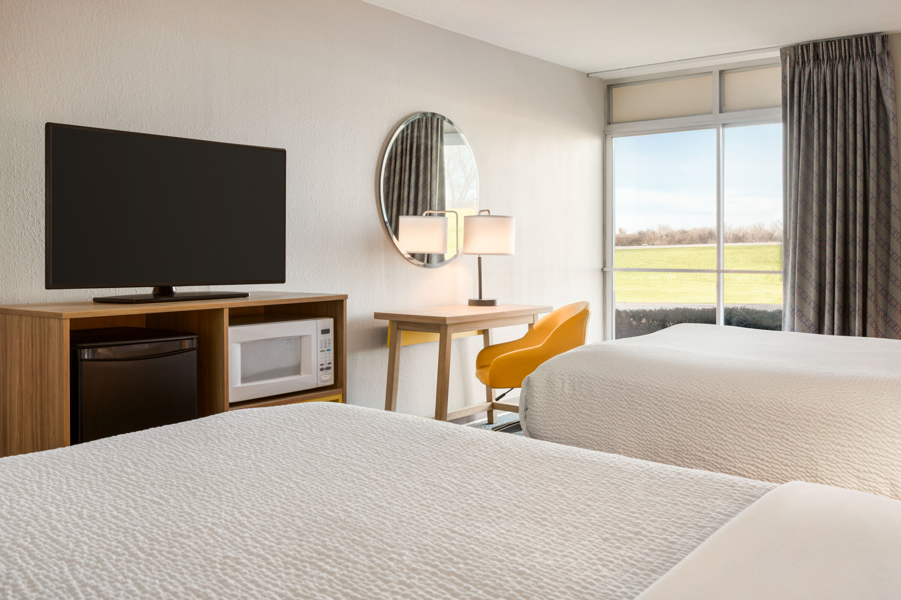 Guest room at the Days Inn by Wyndham Grand Island I-80 in Grand Island, Nebraska