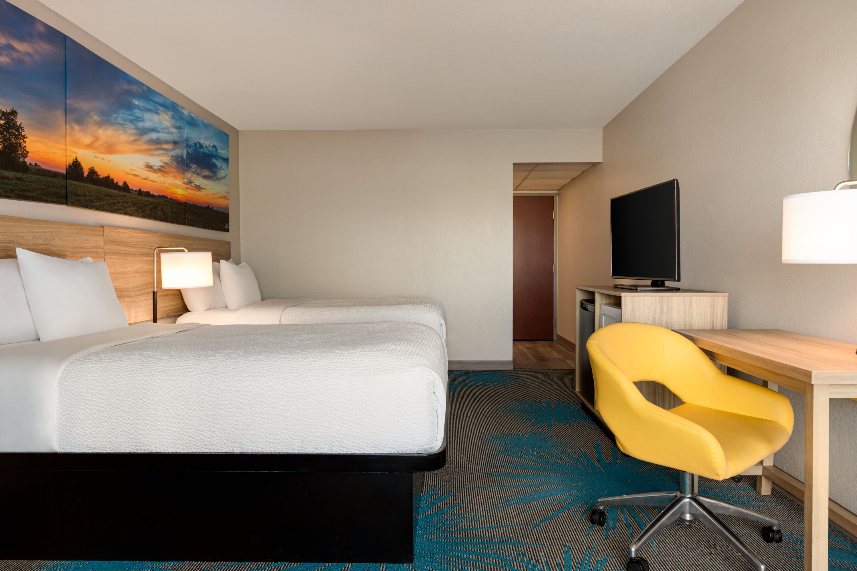 Guest room at the Days Inn by Wyndham Grand Island I-80 in Grand Island, Nebraska