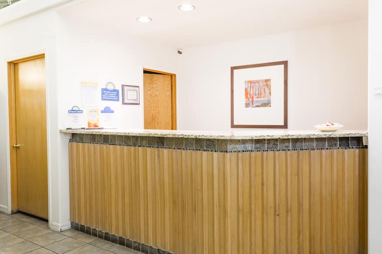 Days Inn Kimball hotel lobby in Kimball, Nebraska