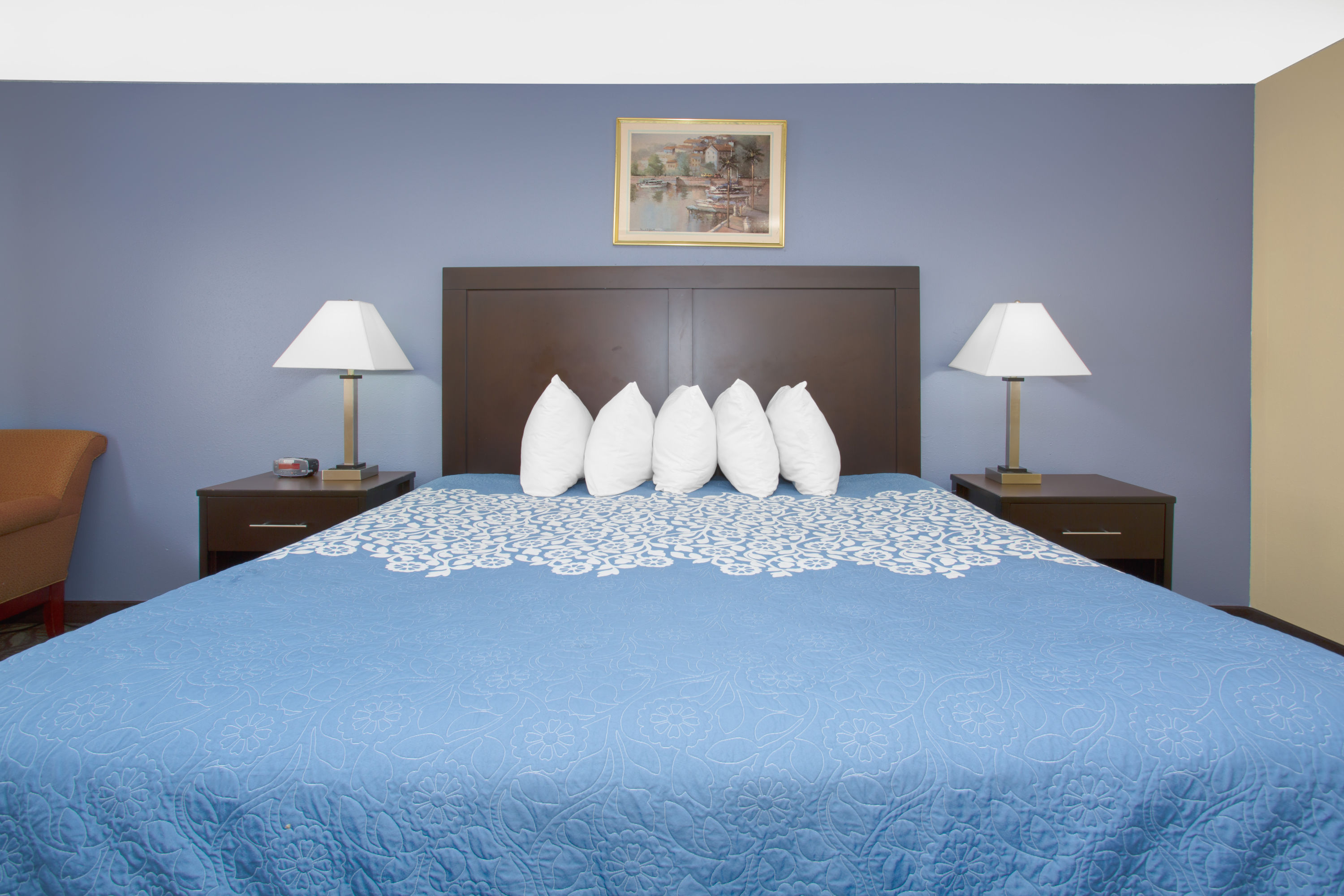 Guest room at the Days Inn by Wyndham North Platte in North Platte, Nebraska