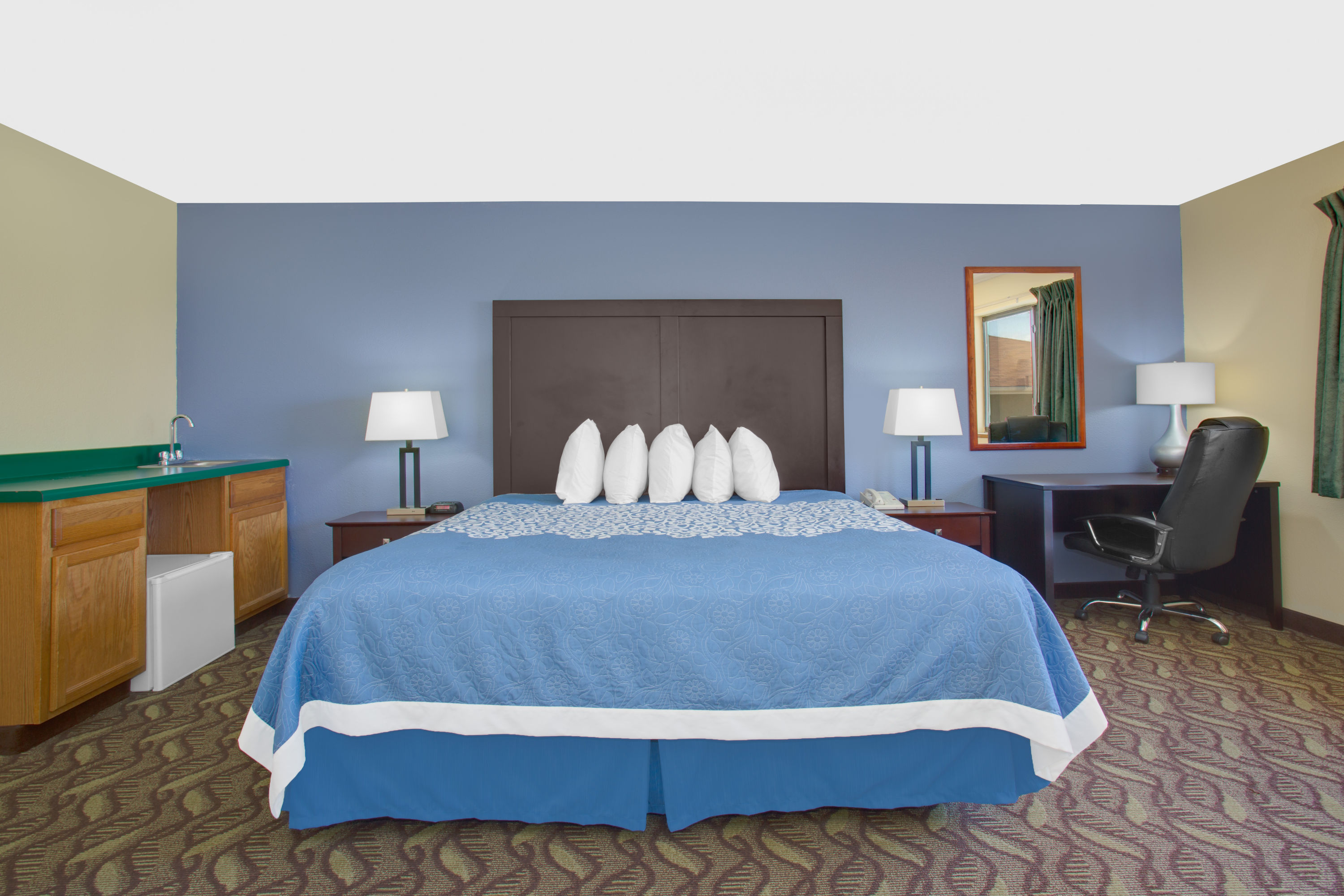 Guest room at the Days Inn by Wyndham North Platte in North Platte, Nebraska