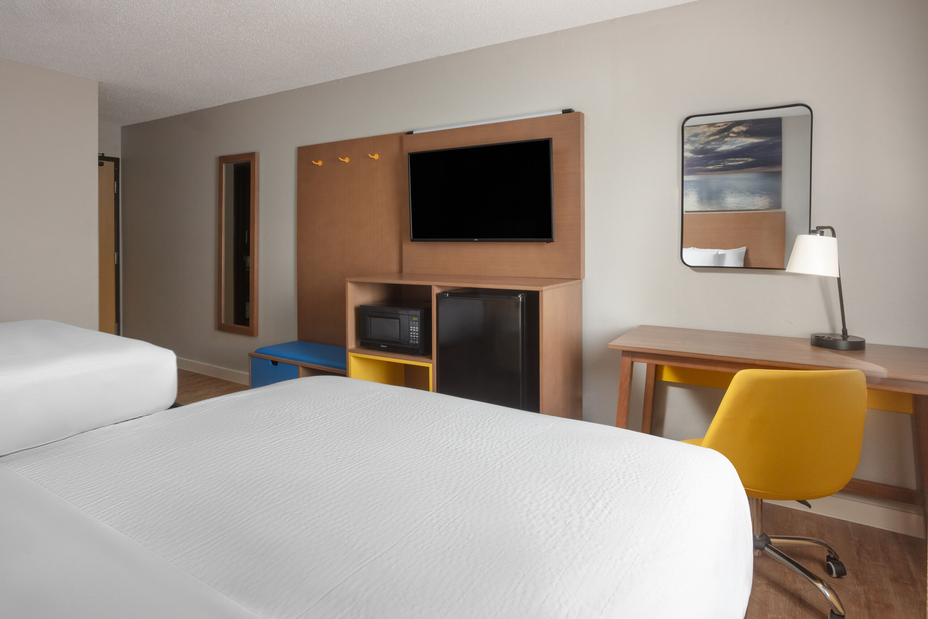 Guest room at the Days Inn by Wyndham Omaha NE in Omaha, Nebraska