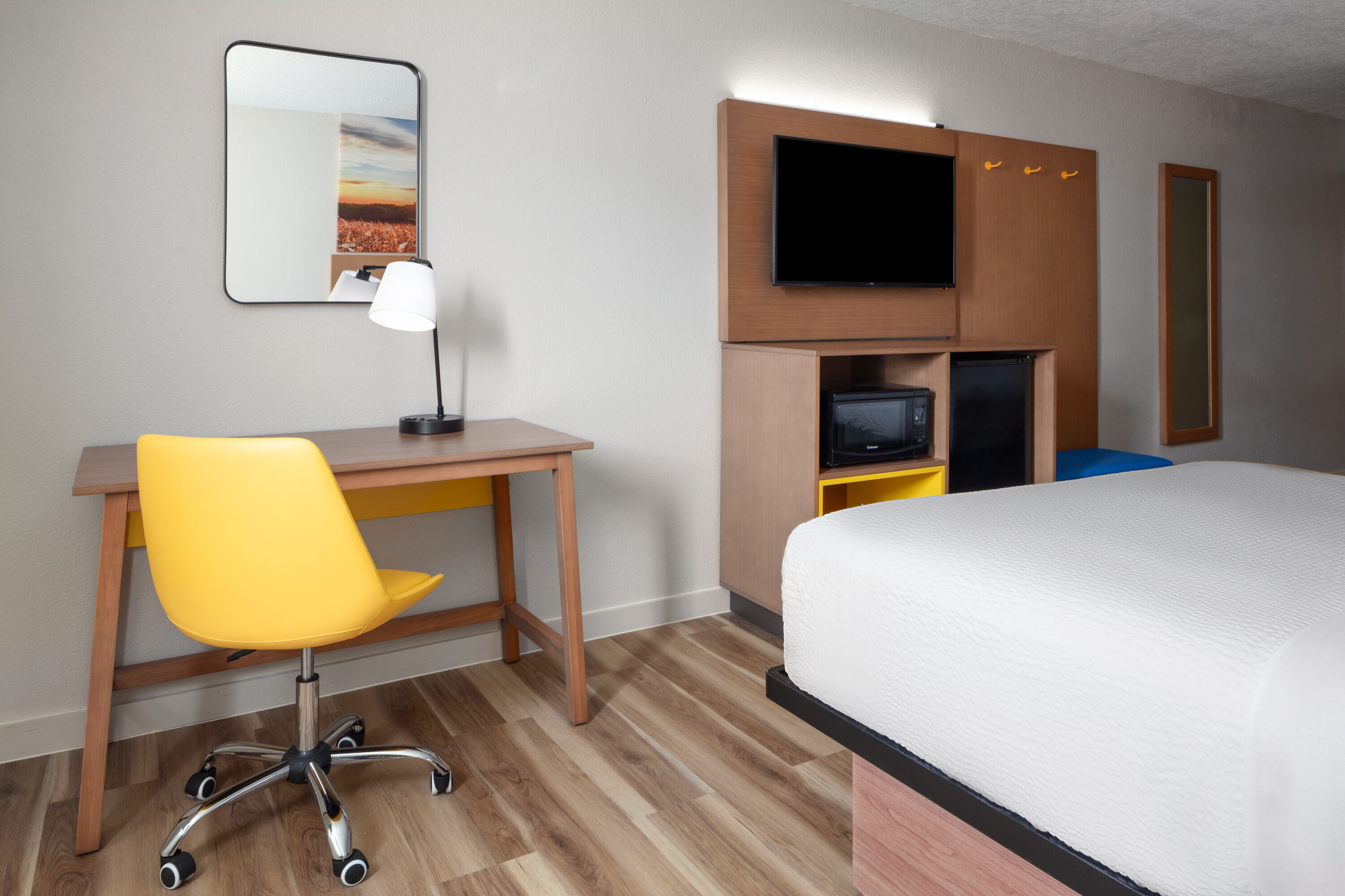 Guest room at the Days Inn by Wyndham Omaha NE in Omaha, Nebraska