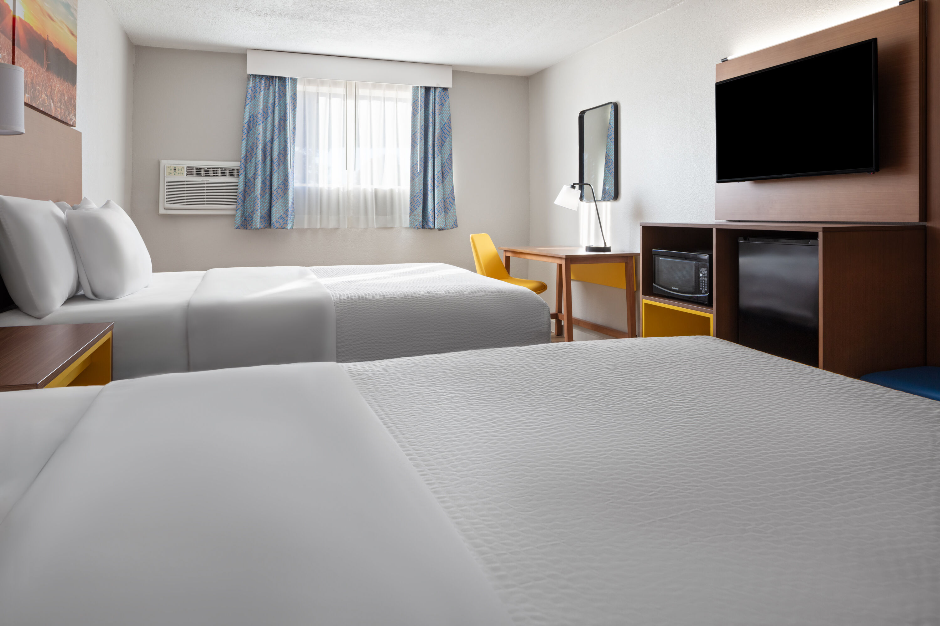 Guest room at the Days Inn by Wyndham Omaha NE in Omaha, Nebraska