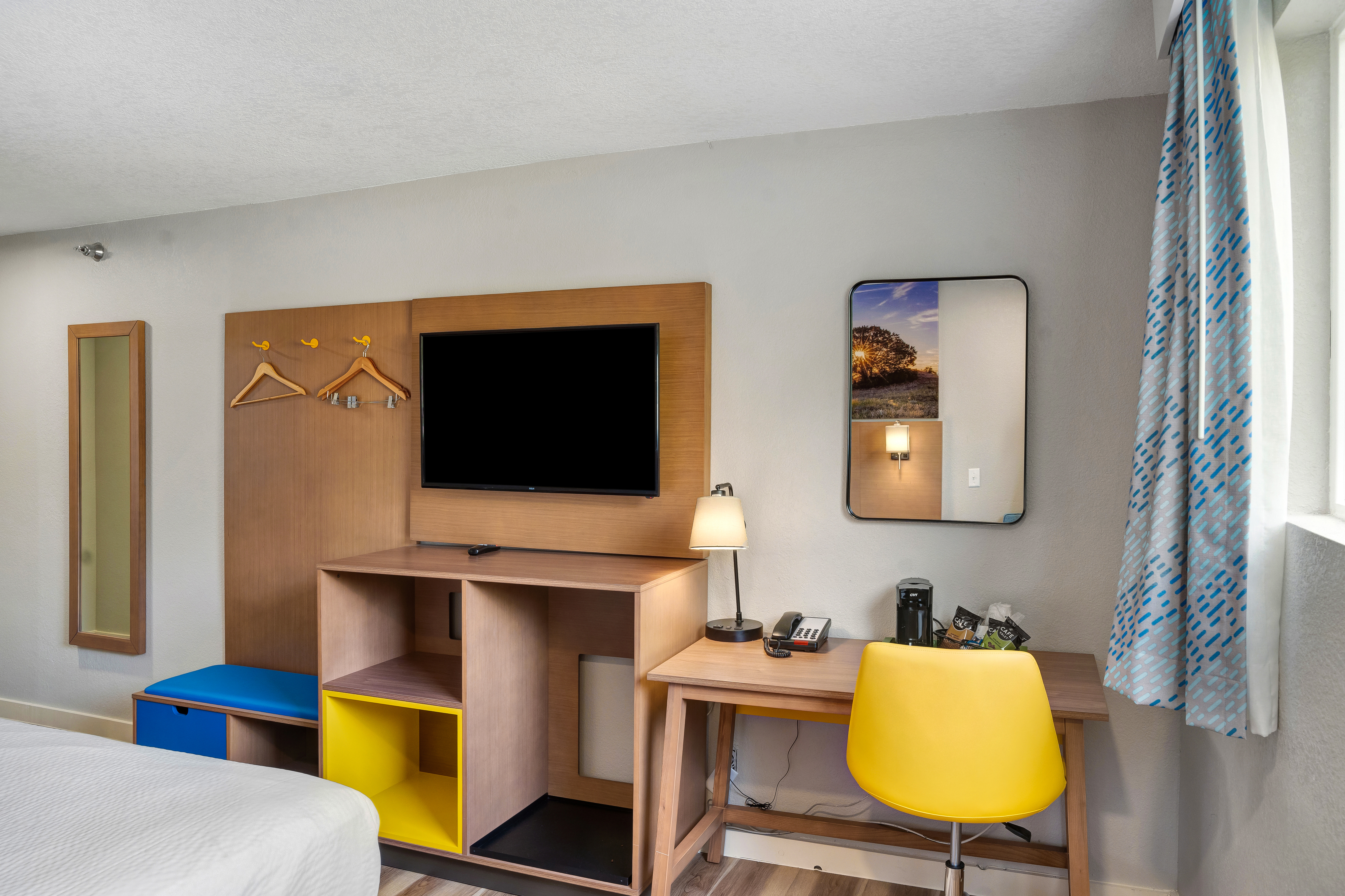 Guest room at the Days Inn by Wyndham Omaha/West Dodge in Omaha, Nebraska
