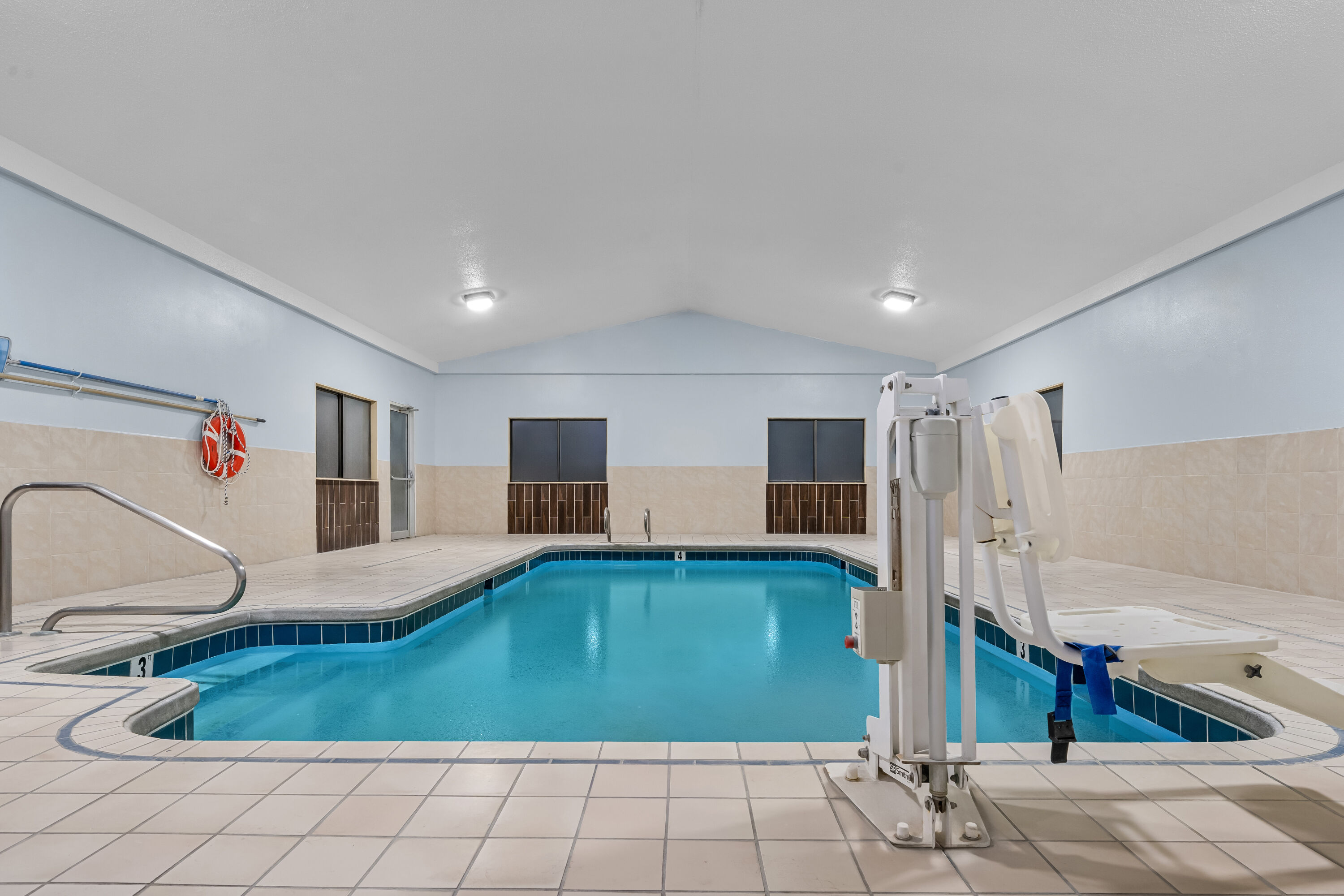 Indoor pool at the Days Inn by Wyndham York in York, Nebraska