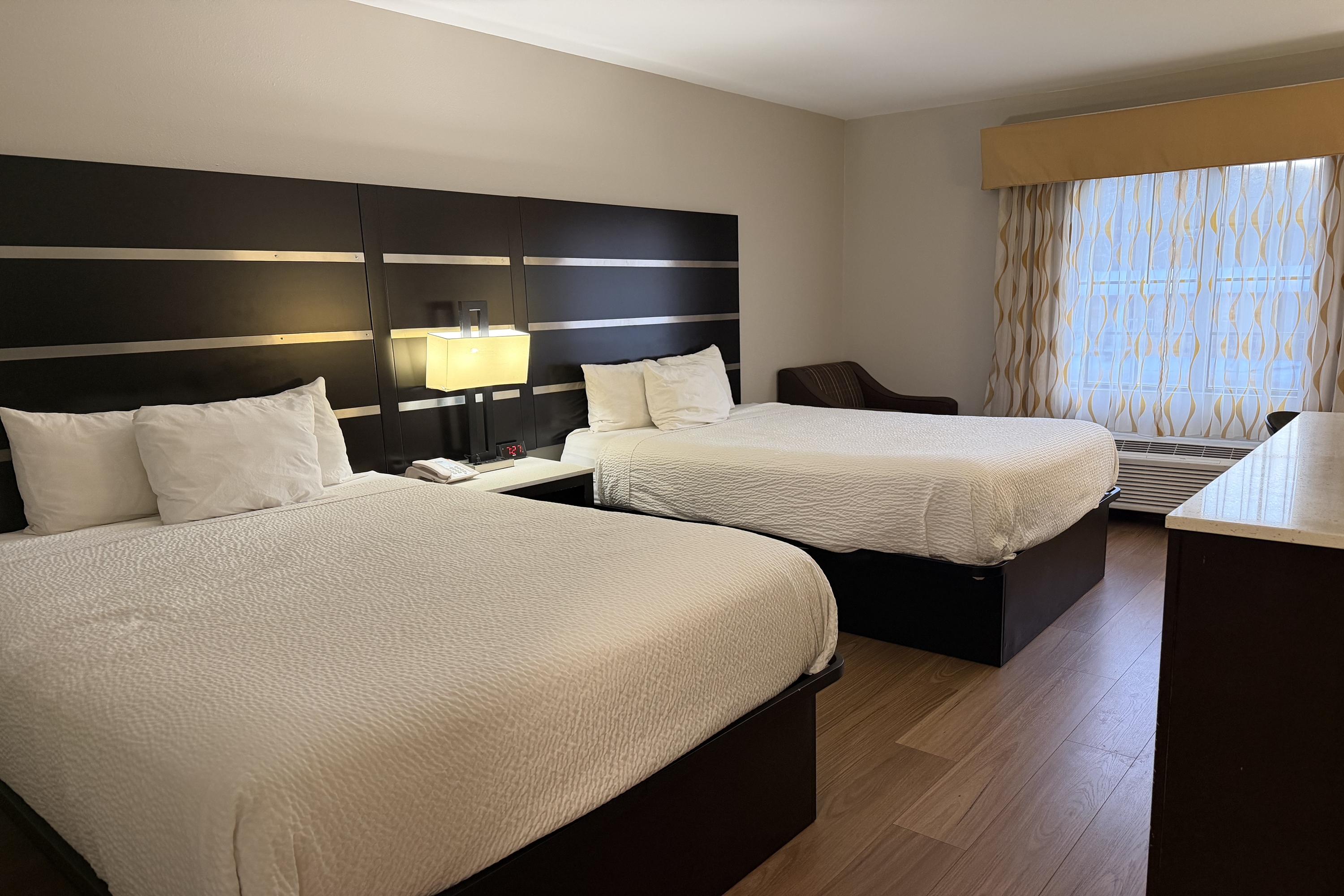 Guest room at the Days Inn by Wyndham Budd Lake in Budd Lake, New Jersey