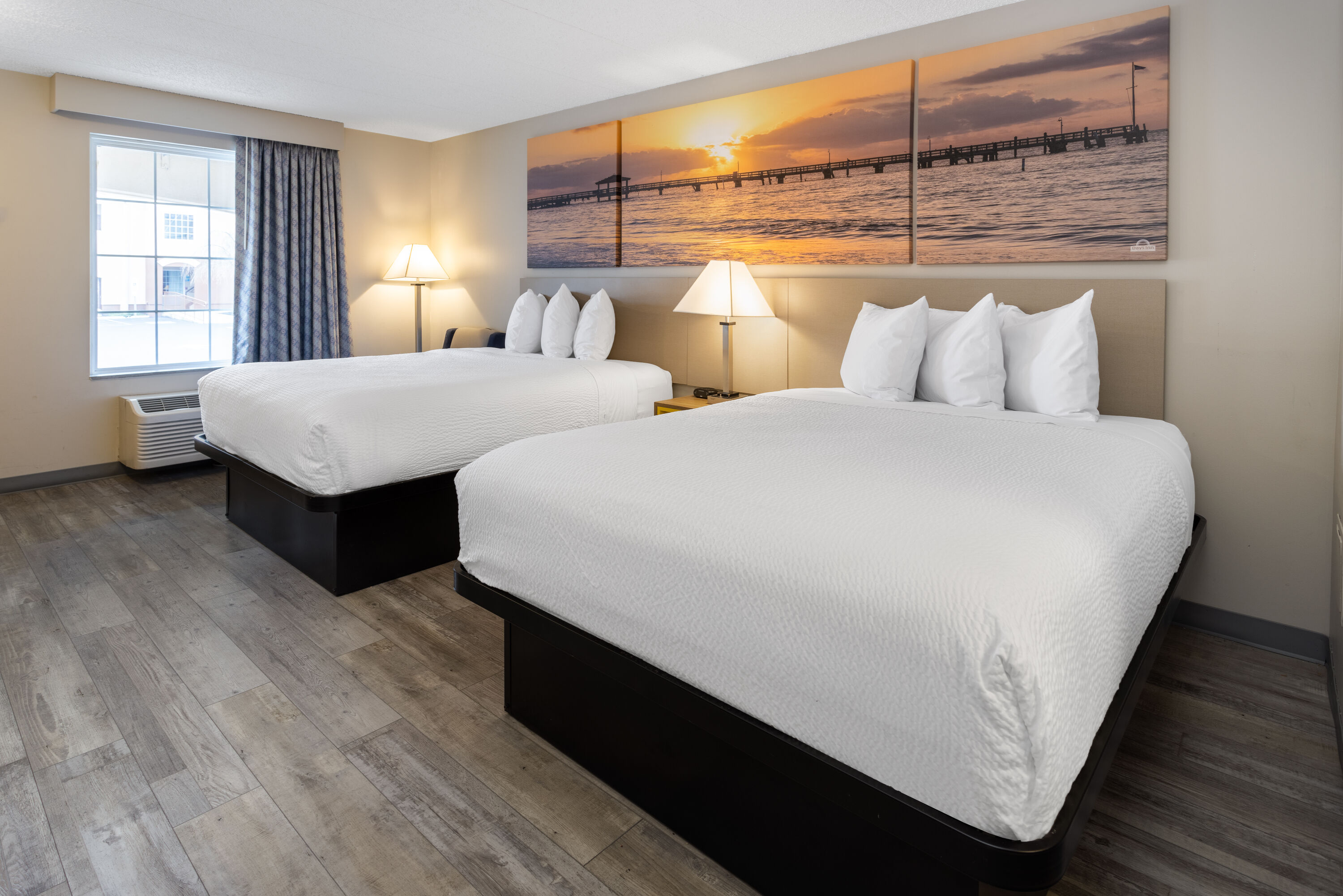 Guest room at the Days Inn & Suites by Wyndham Cherry Hill - Philadelphia in Cherry Hill, New Jersey