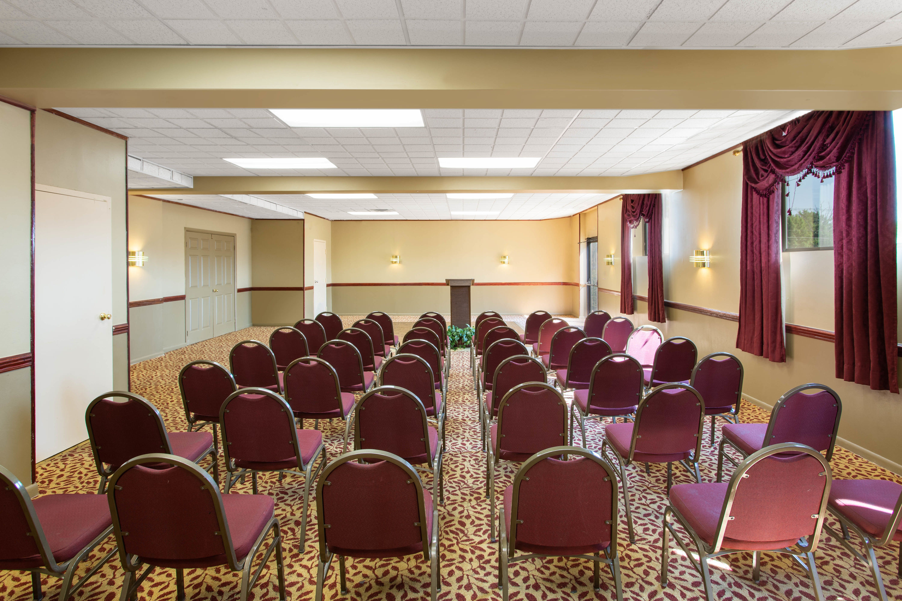 Meeting room at Days Inn by Wyndham Hillsborough in Hillsborough Township, New Jersey