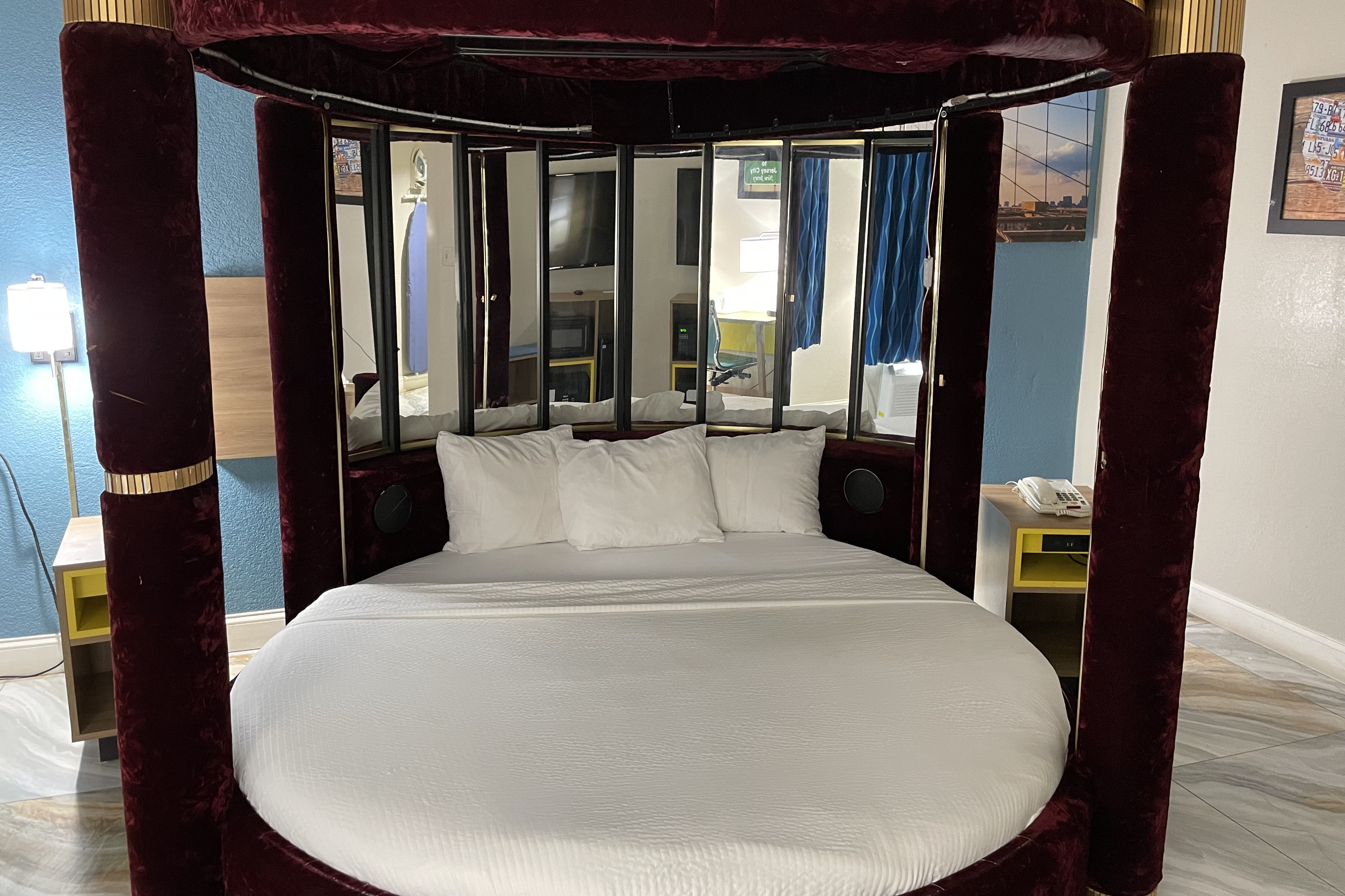 Guest room at the Days Inn by Wyndham Jersey City / NYC Area in Jersey City, New Jersey