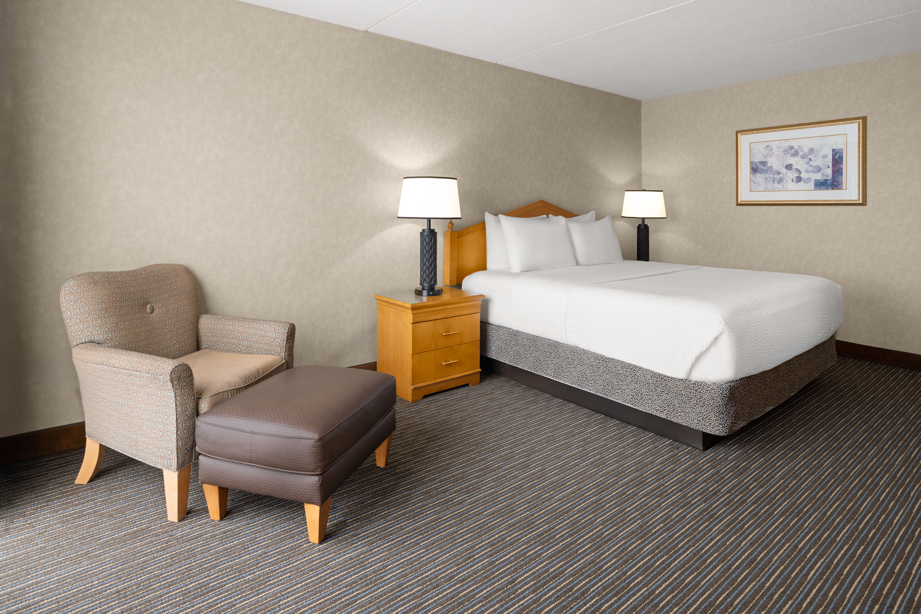 Guest room at the Days Hotel by Wyndham Toms River Jersey Shore in Toms River, New Jersey