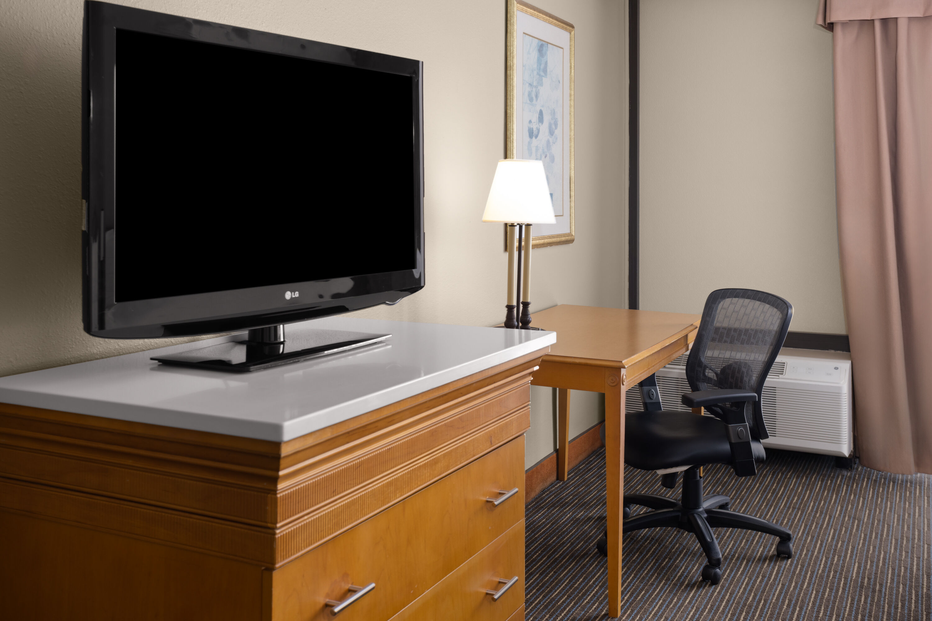 Guest room at the Days Hotel by Wyndham Toms River Jersey Shore in Toms River, New Jersey