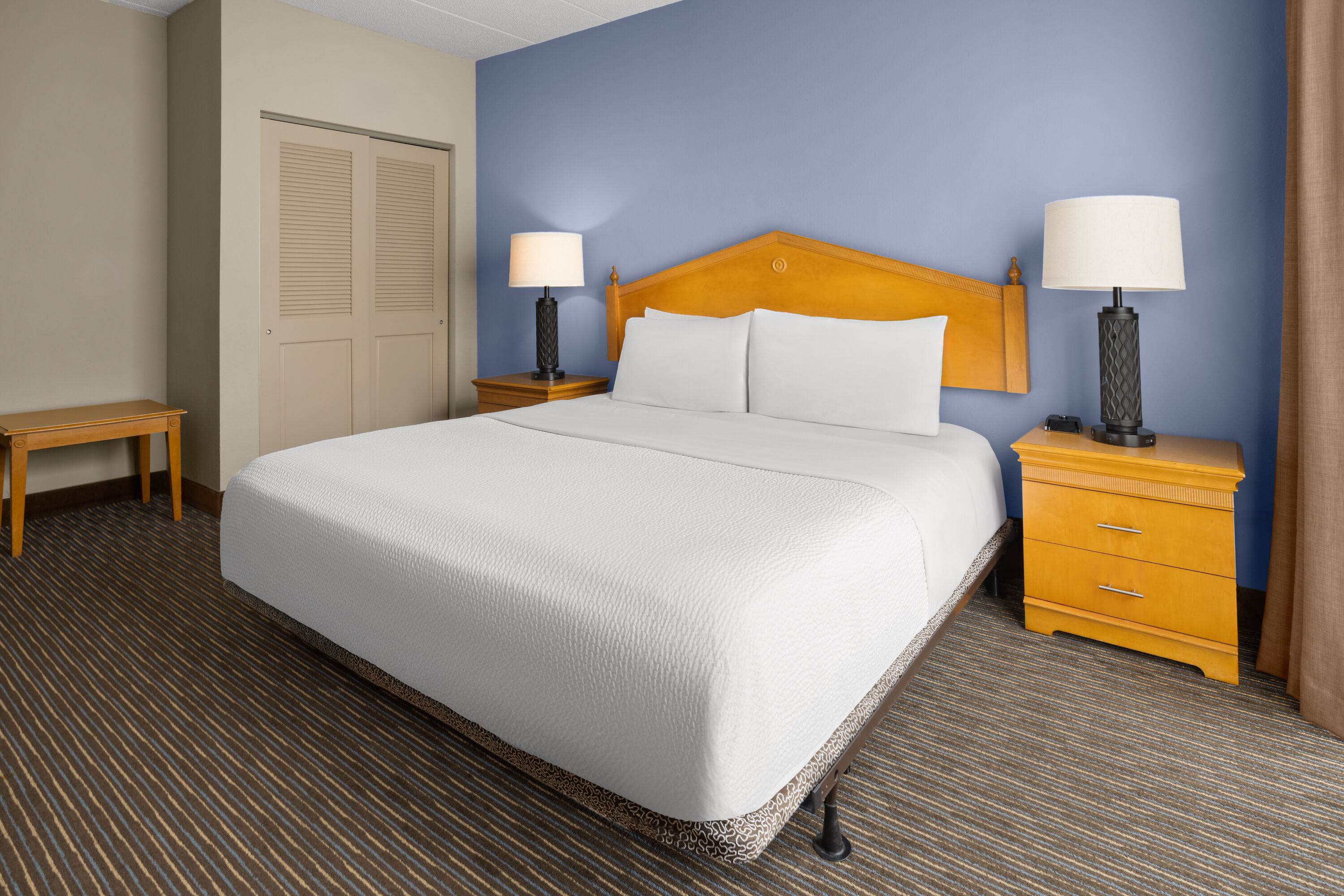 Guest room at the Days Hotel by Wyndham Toms River Jersey Shore in Toms River, New Jersey