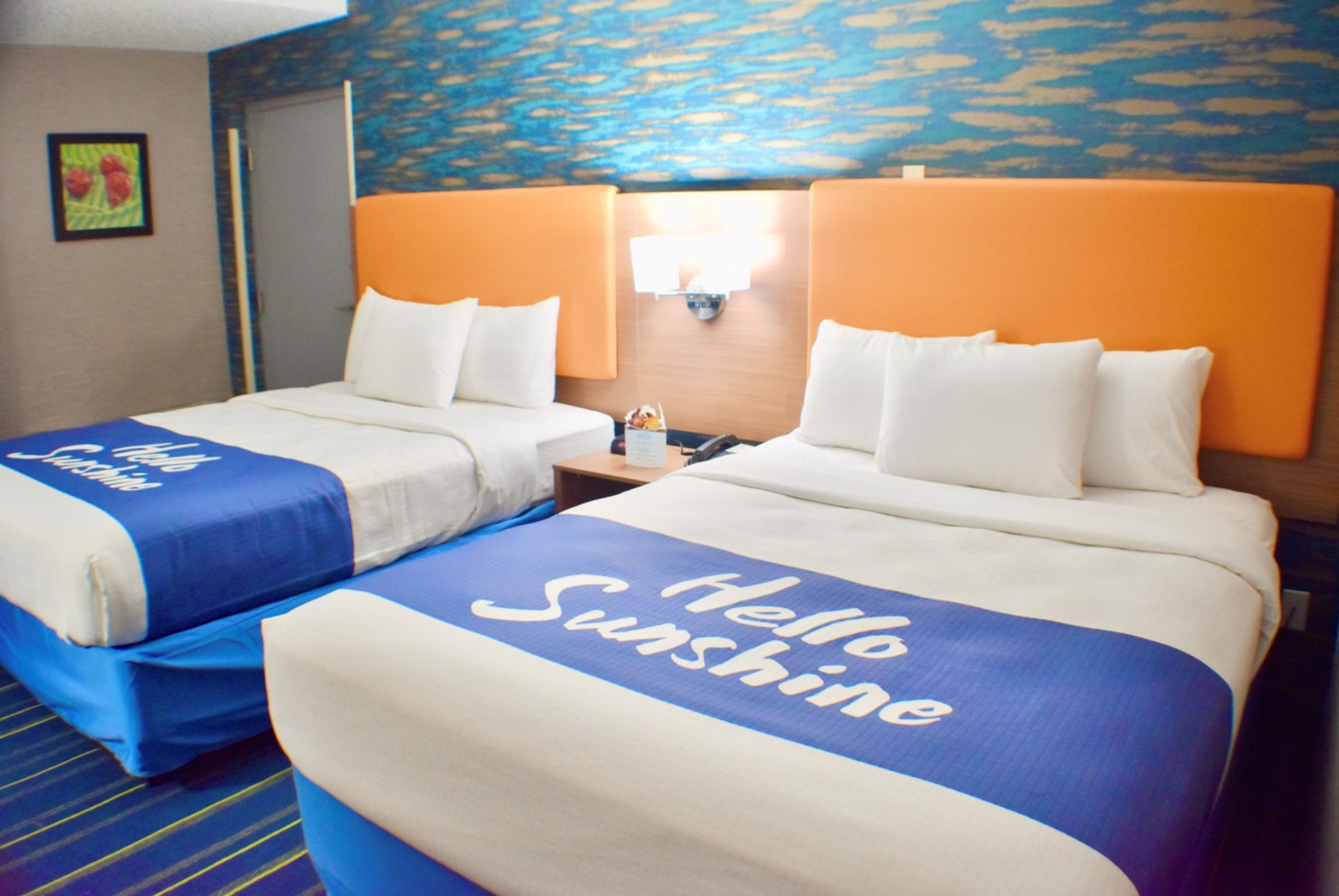 Guest room at the Days Inn by Wyndham Wayne in Wayne, New Jersey