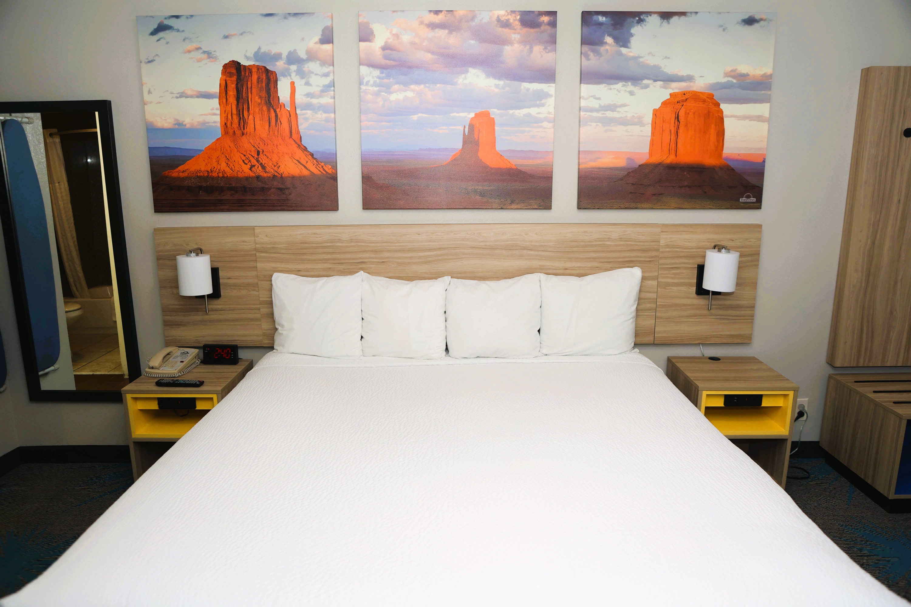 Guest room at the Days Inn by Wyndham East Albuquerque in Albuquerque, New Mexico