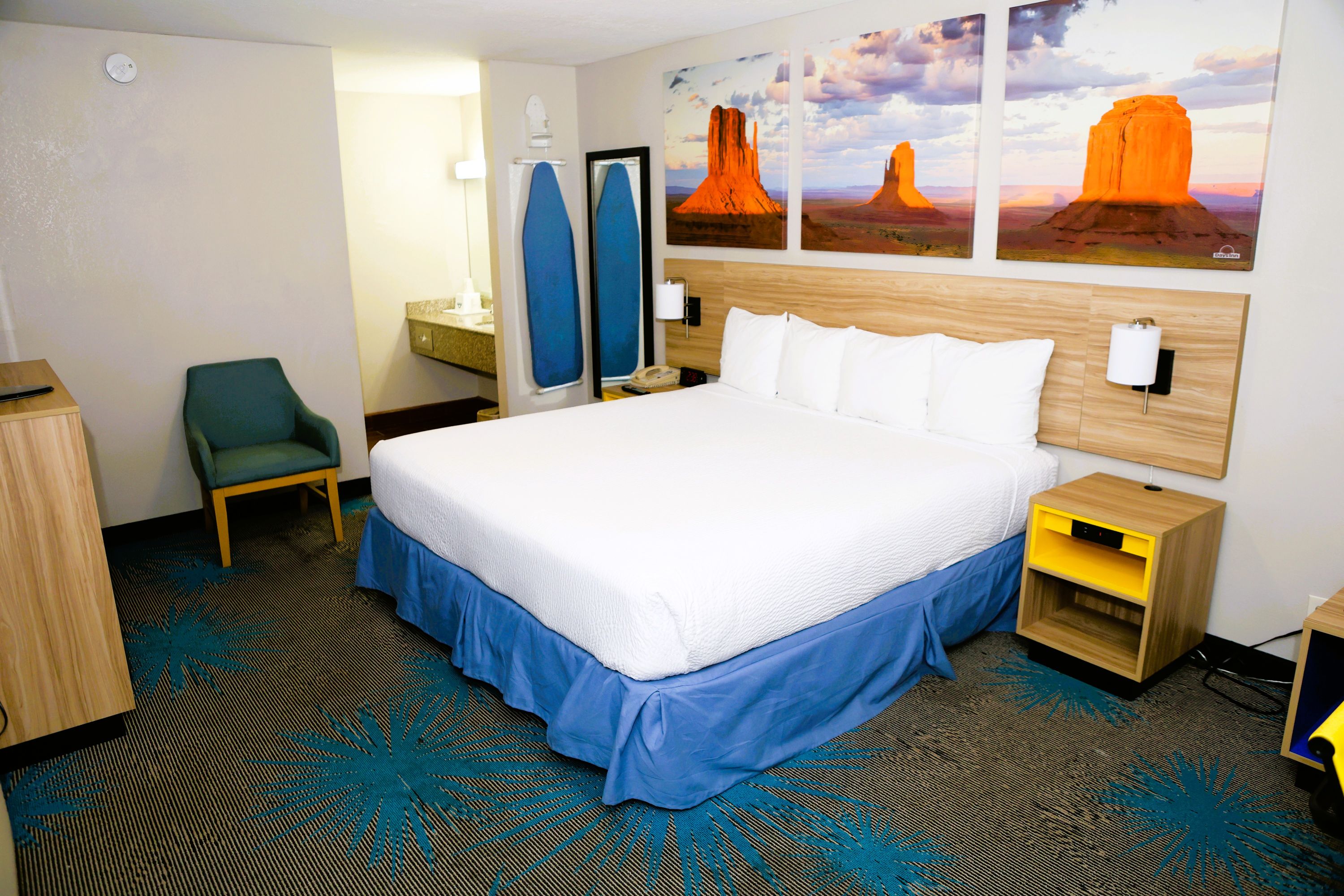 Guest room at the Days Inn by Wyndham East Albuquerque in Albuquerque, New Mexico