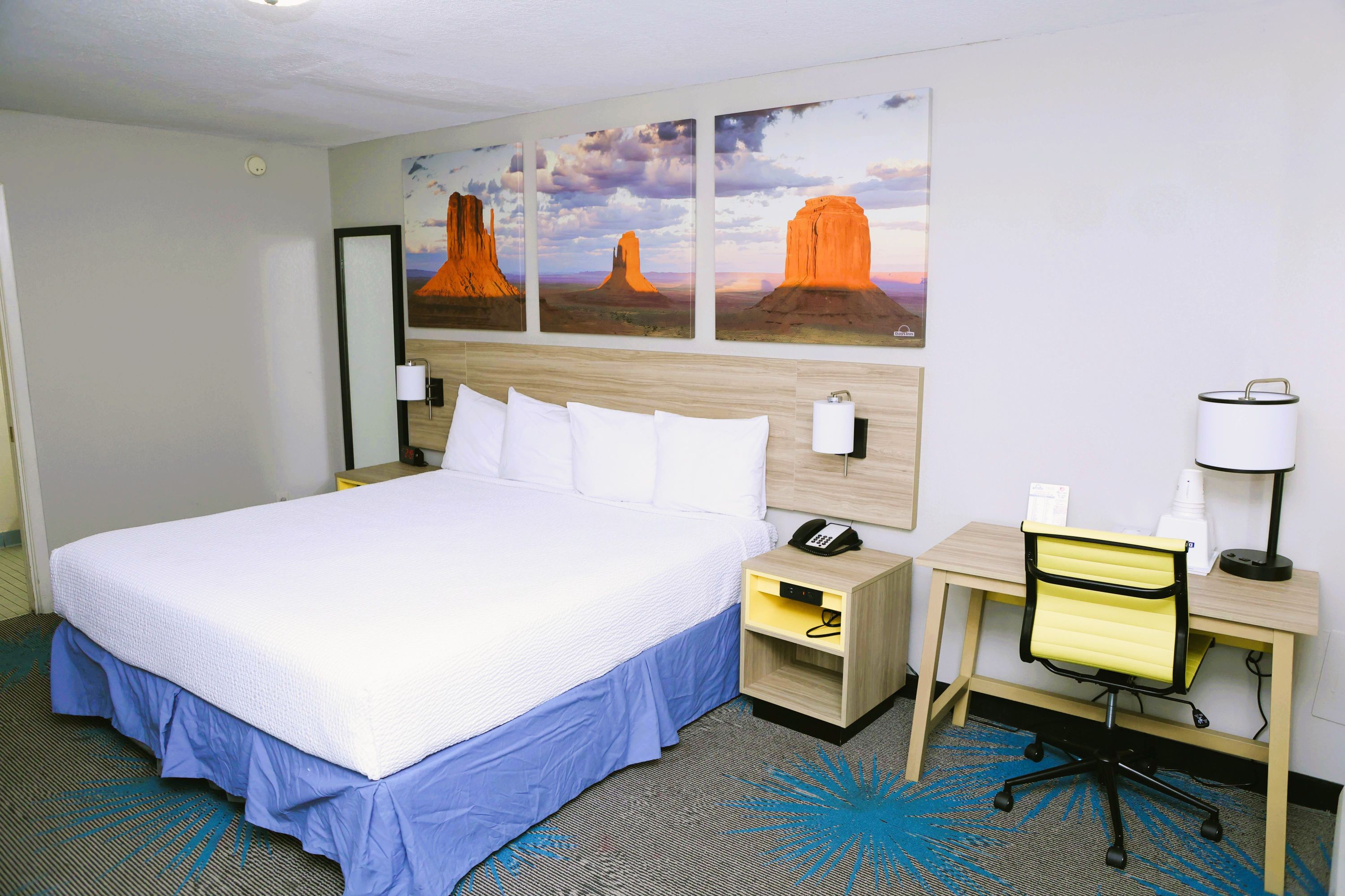 Guest room at the Days Inn by Wyndham East Albuquerque in Albuquerque, New Mexico