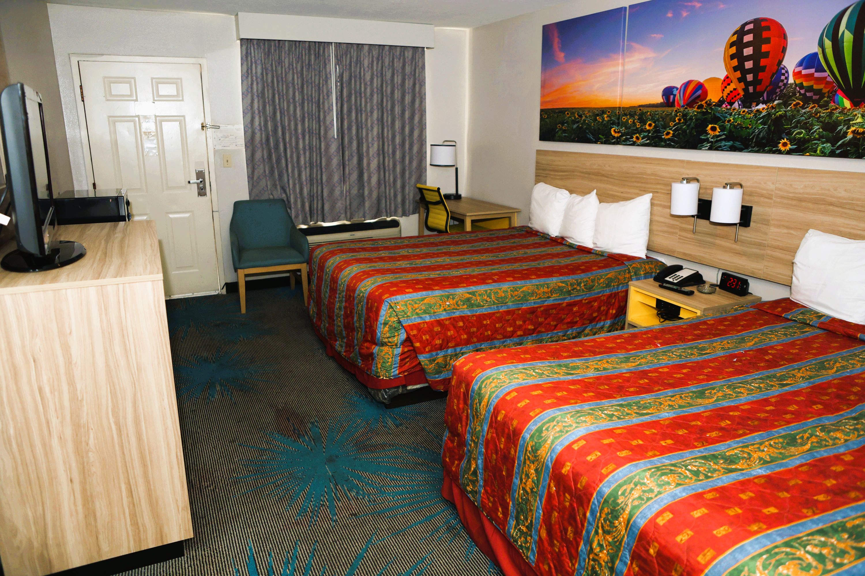 Guest room at the Days Inn by Wyndham East Albuquerque in Albuquerque, New Mexico