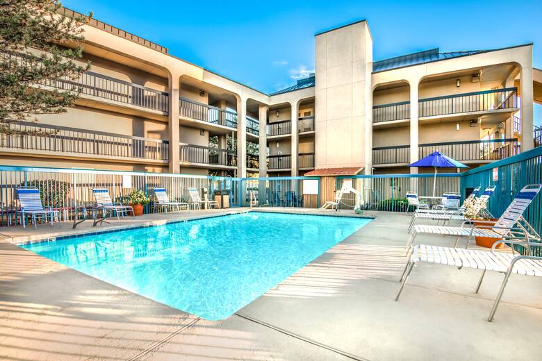 Pool at the Days Inn & Suites Albuquerque North in Albuquerque, New Mexico