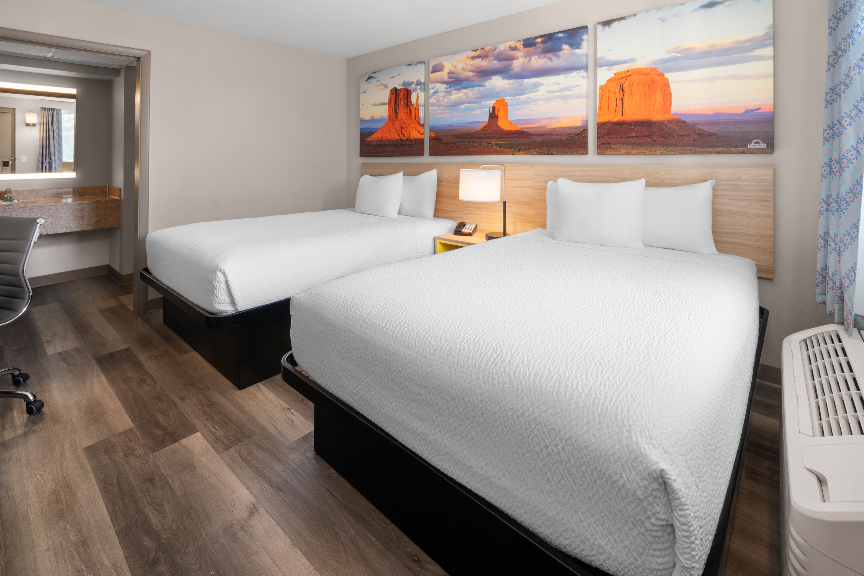 Guest room at the Days Inn by Wyndham Farmington NM in Farmington, New Mexico