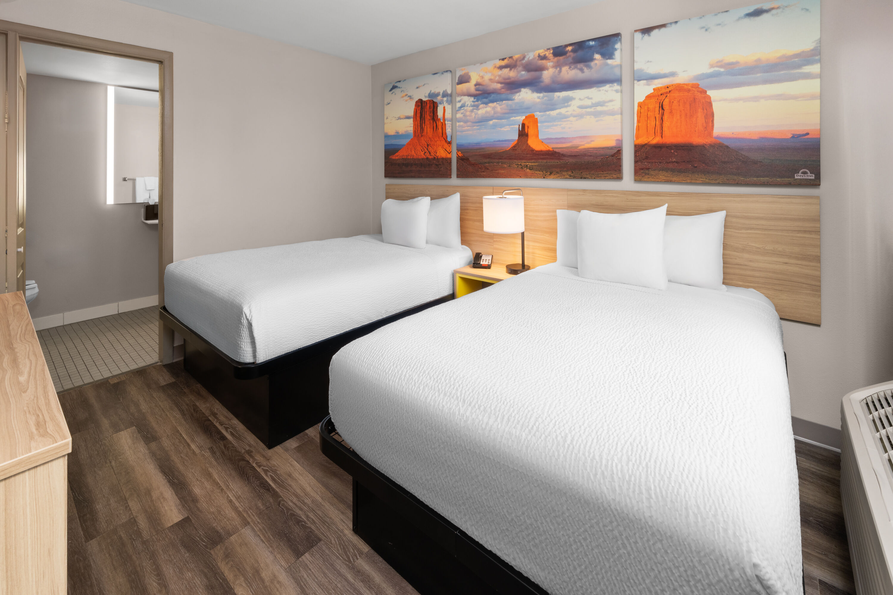 Guest room at the Days Inn by Wyndham Farmington NM in Farmington, New Mexico