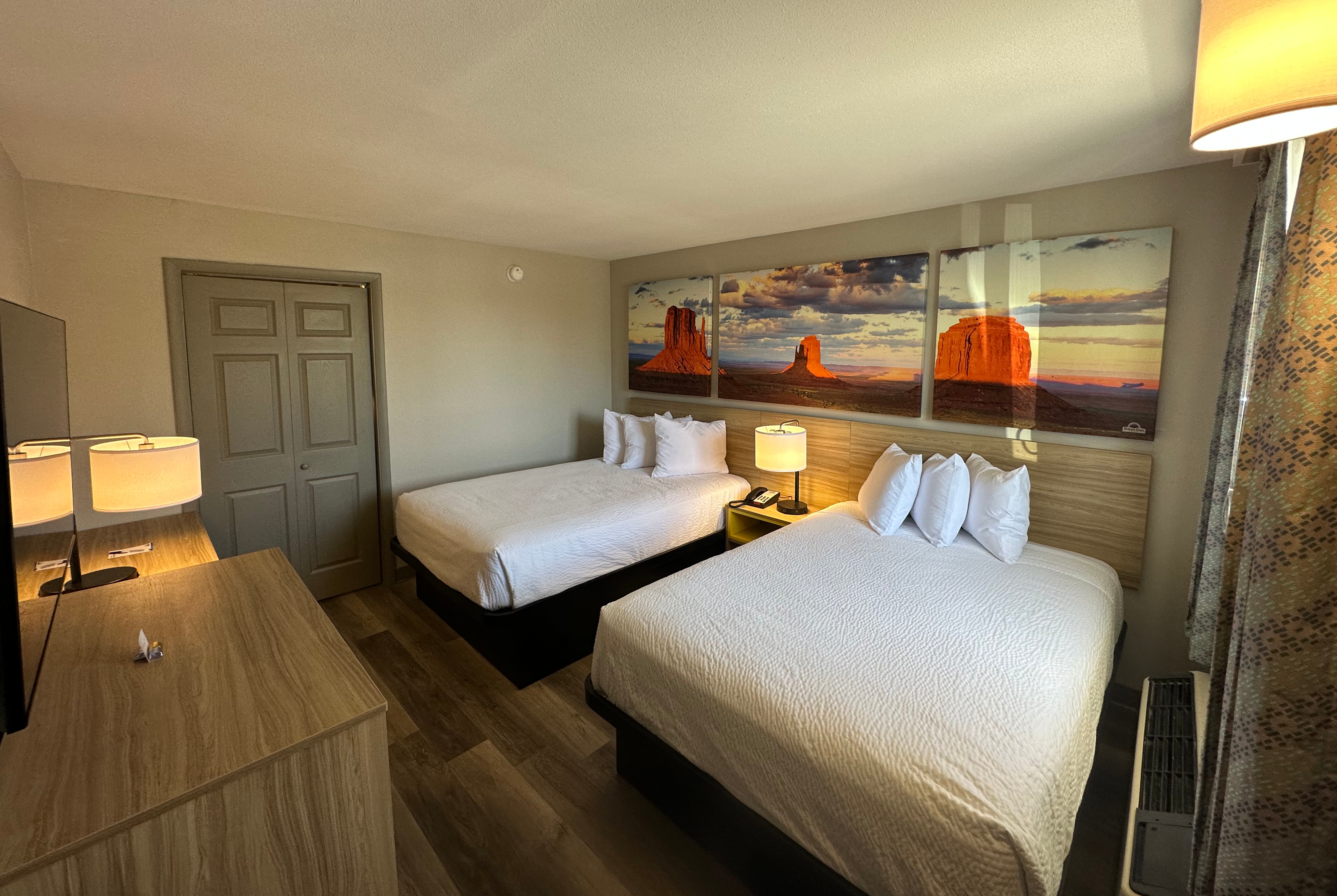 Guest room at the Days Inn by Wyndham Farmington NM in Farmington, New Mexico