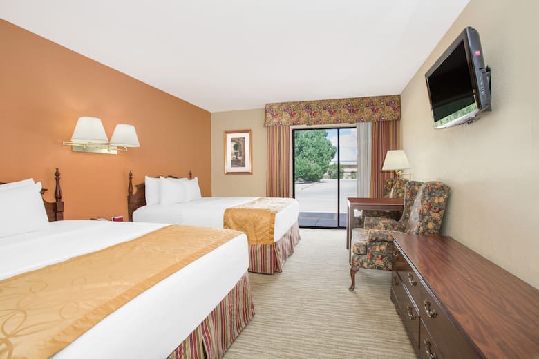 Guest room at the Days Inn & Suites Red Rock-Gallup in Gallup, New Mexico