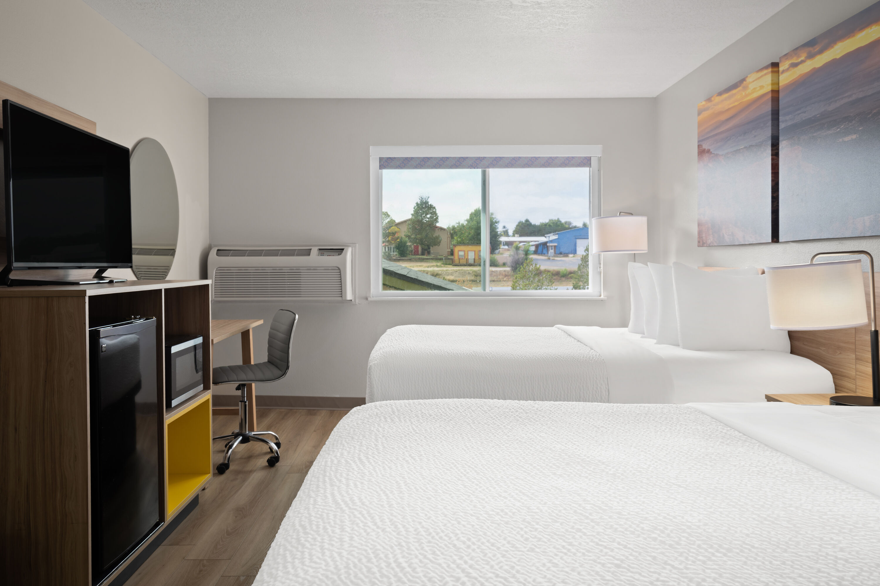 Guest room at the Days Inn by Wyndham Las Vegas in Las Vegas, New Mexico