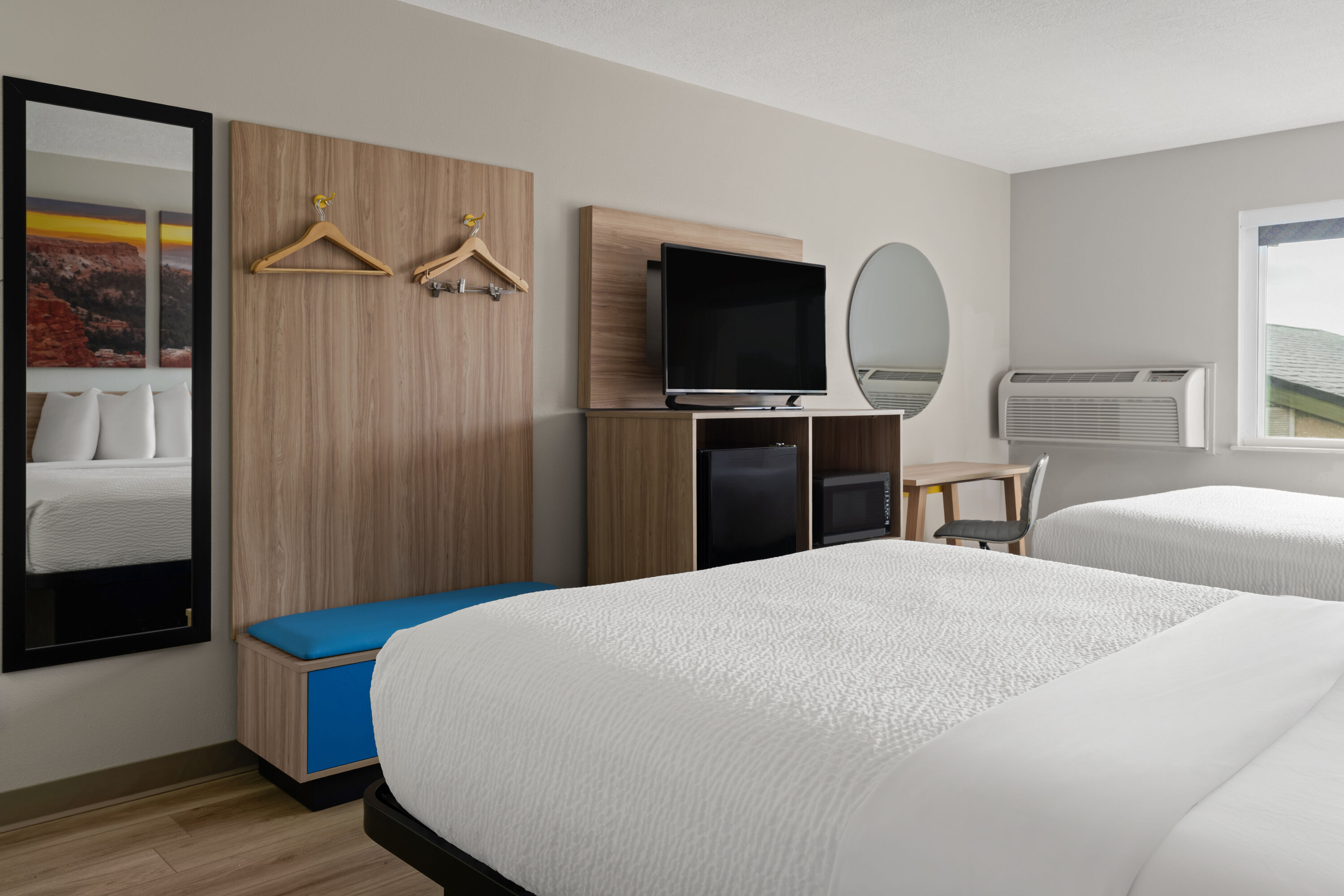 Guest room at the Days Inn by Wyndham Las Vegas in Las Vegas, New Mexico