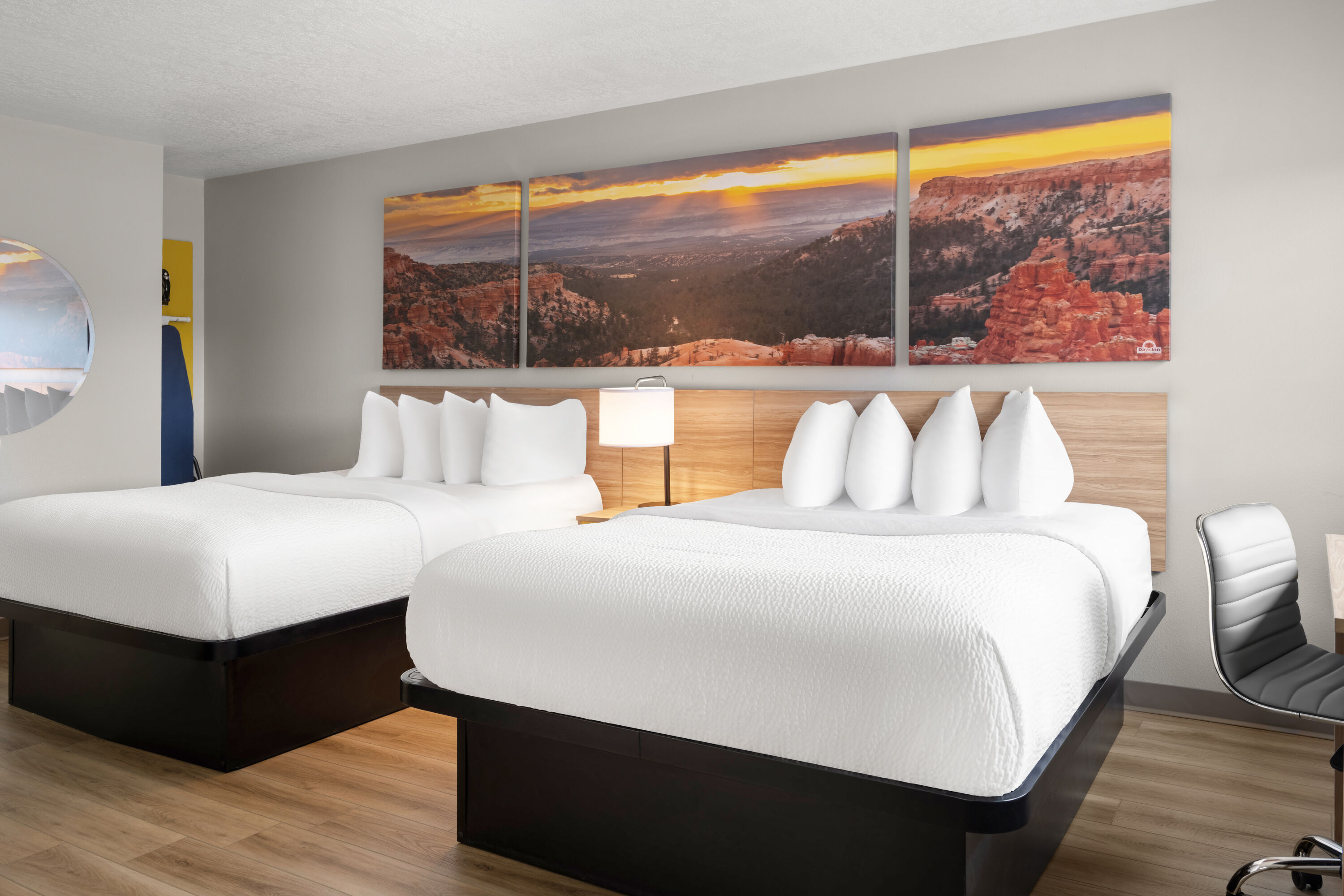 Guest room at the Days Inn by Wyndham Las Vegas in Las Vegas, New Mexico