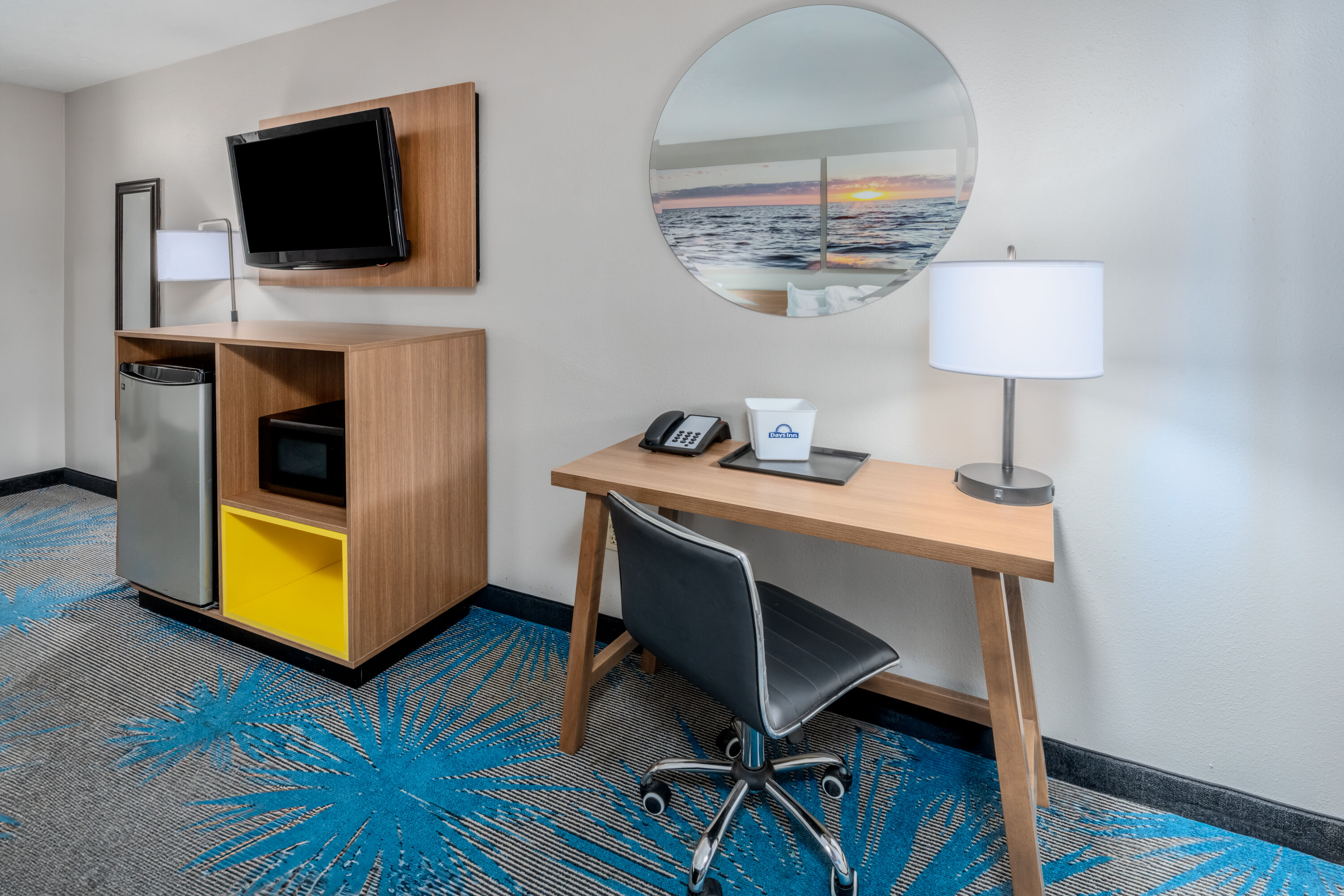 Guest room at the Days Inn by Wyndham Los Lunas in Los Lunas, New Mexico