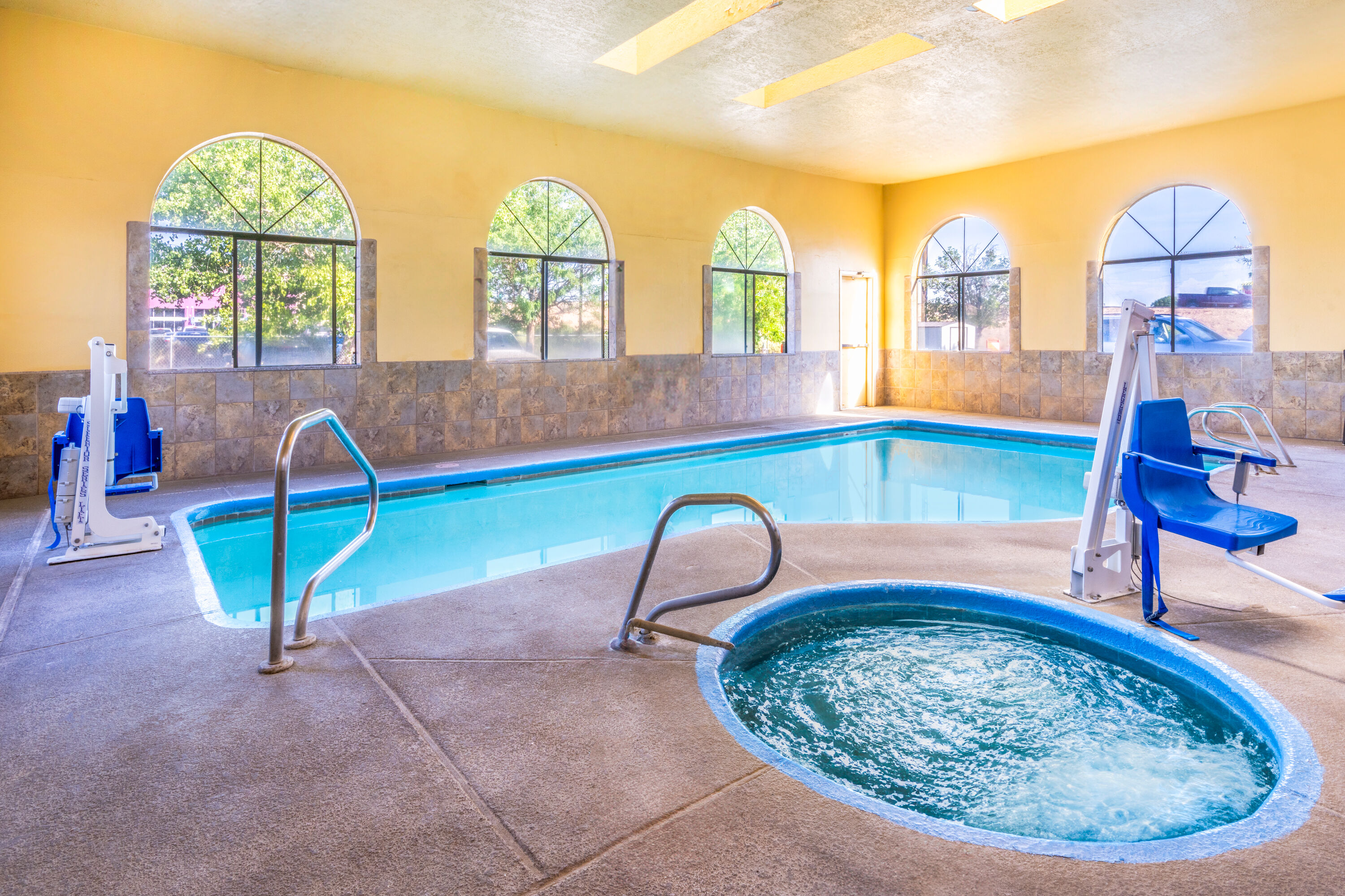 Pool at the Days Inn by Wyndham Los Lunas in Los Lunas, New Mexico