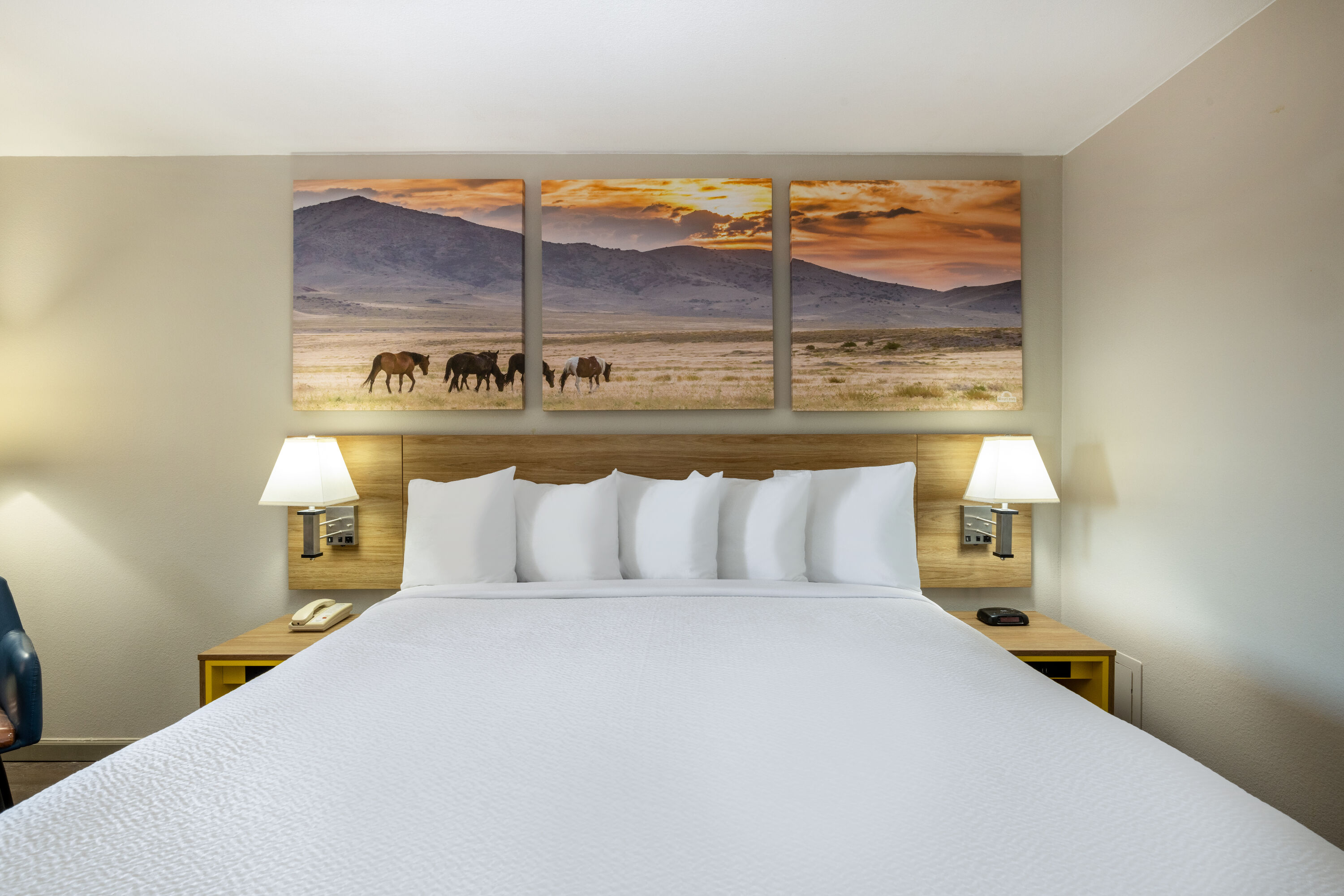 Guest room at the Days Inn by Wyndham Roswell in Roswell, New Mexico