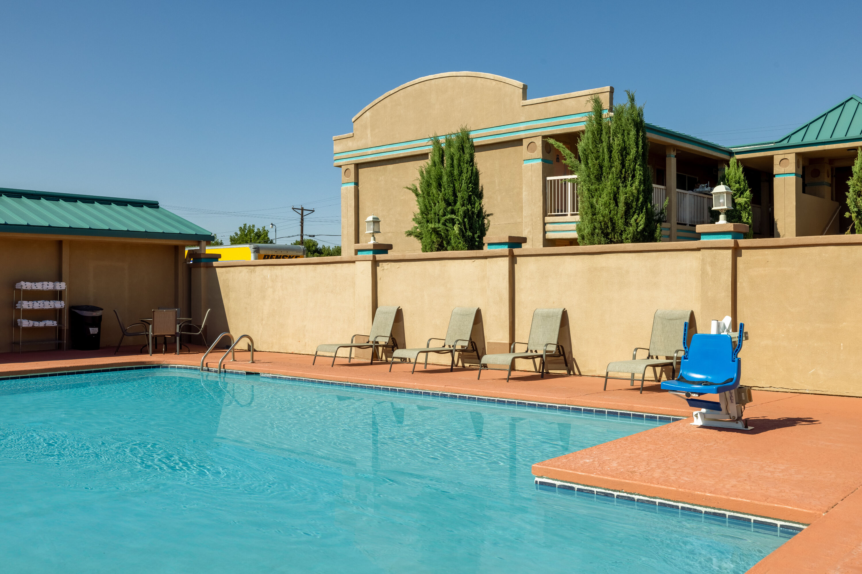 Pool at the Days Inn by Wyndham Roswell in Roswell, New Mexico